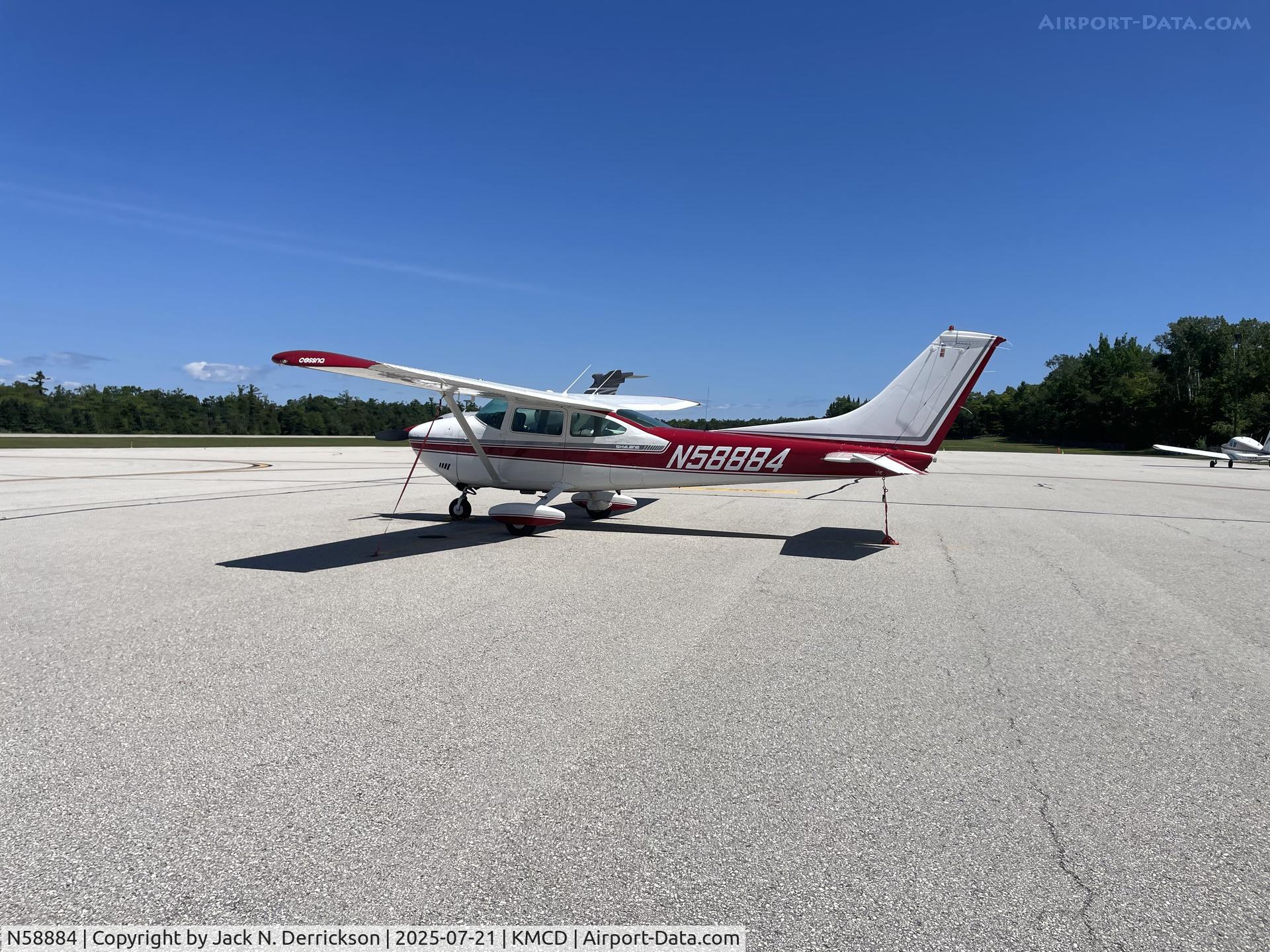 N58884, 1973 Cessna 182P Skylane C/N 18262373, Mackinac Island N58884, 1973 Cessna 182P Skylane C/N 18262373, Mackinac Island