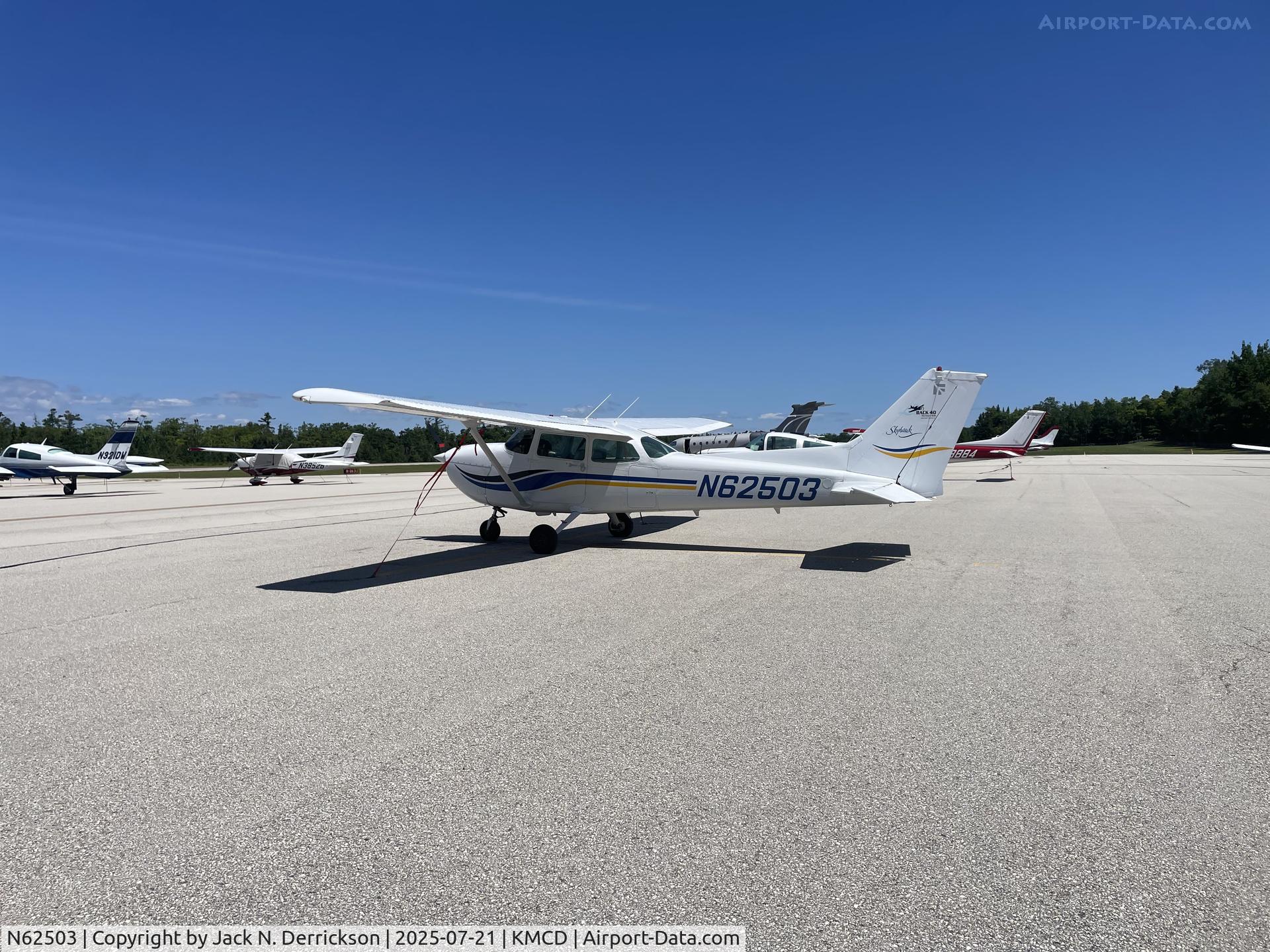 N62503, 1981 Cessna 172P C/N 17275285, Mackinac Island N62503, 1981 Cessna 172P C/N 17275285, Mackinac Island