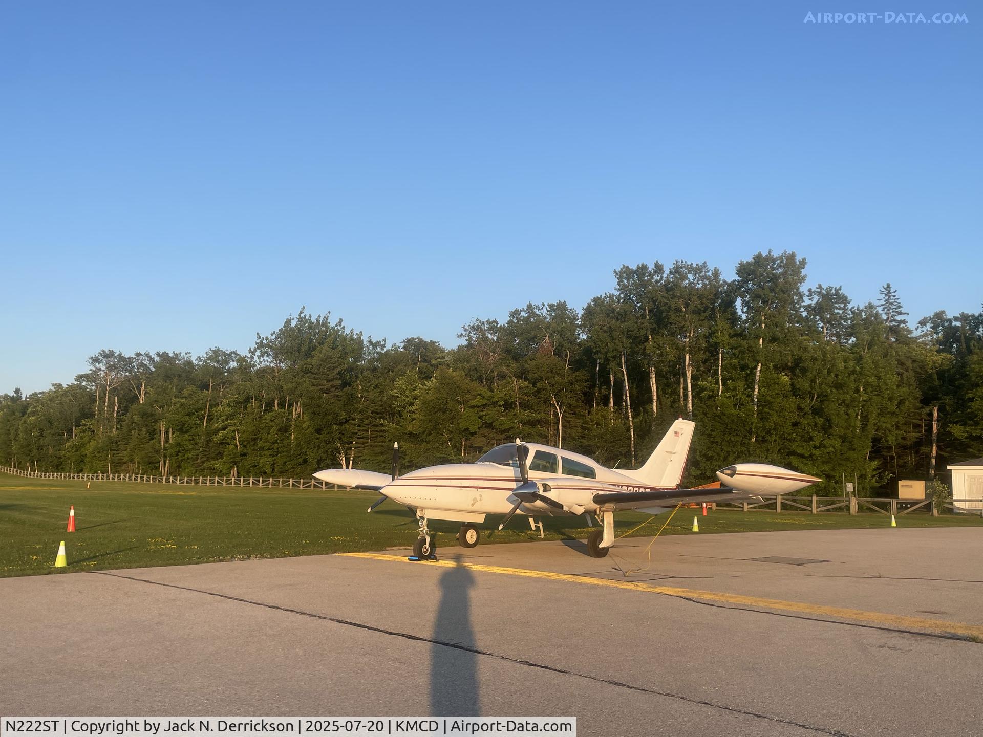 N222ST, 1976 Cessna T310R C/N 310R0679, Mackinac Island N222ST, 1976 Cessna T310R C/N 310R0679, Mackinac Island