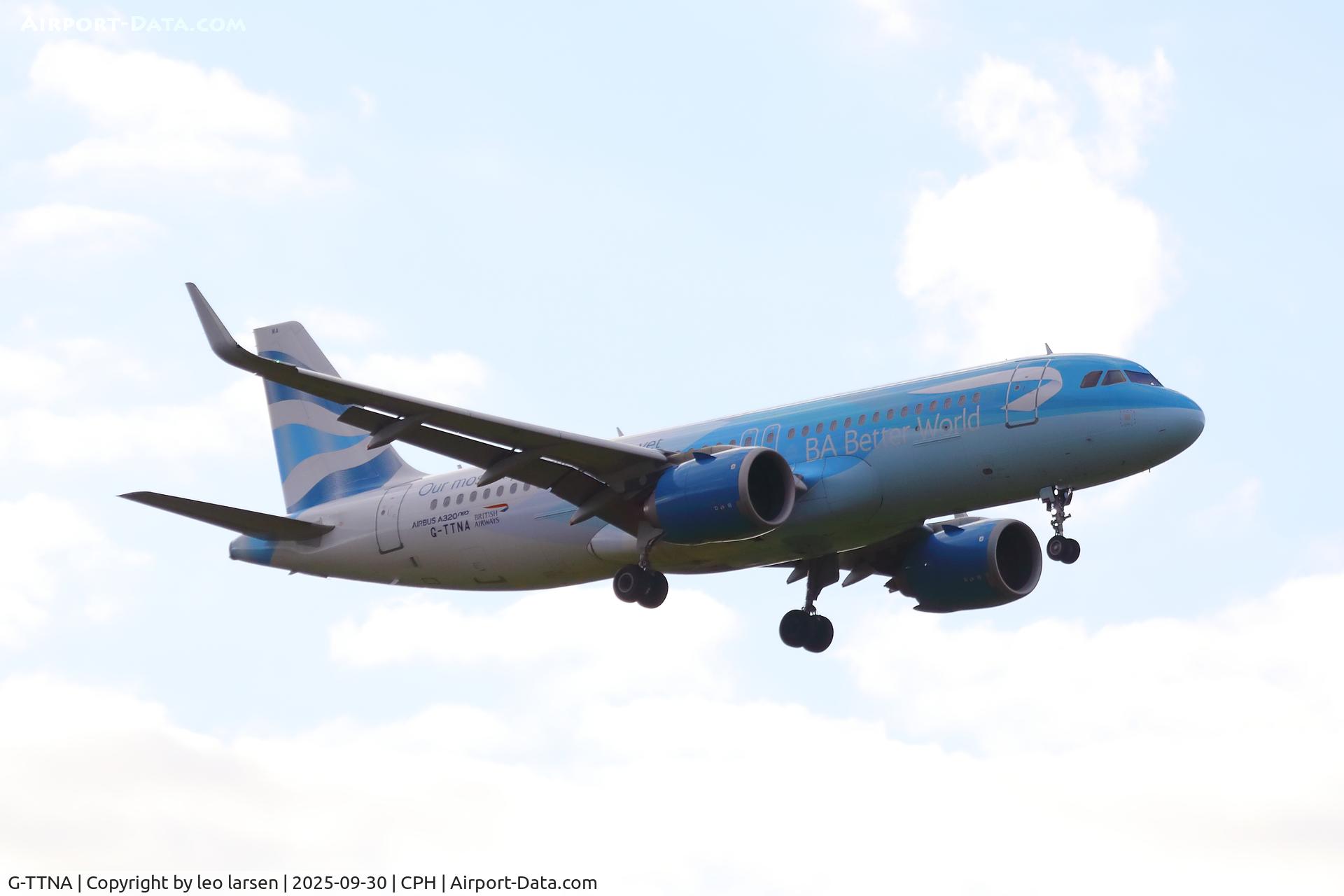 G-TTNA, 2018 Airbus A320-251N C/N 8108, Copenhagen 30.9.2025 G-TTNA, 2018 Airbus A320-251N C/N 8108, Copenhagen 30.9.2025