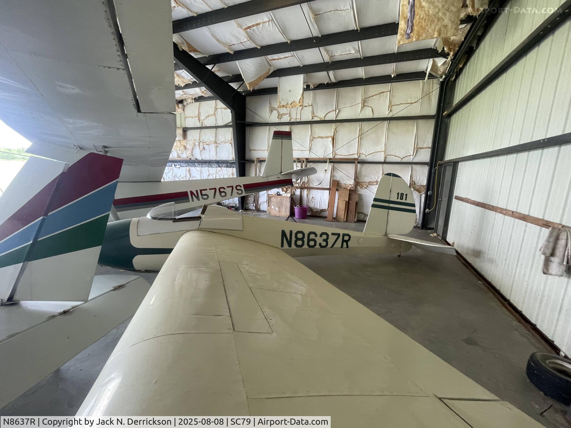 N8637R, 1962 Schweizer SGS 1-26B C/N 181, Bermuda High