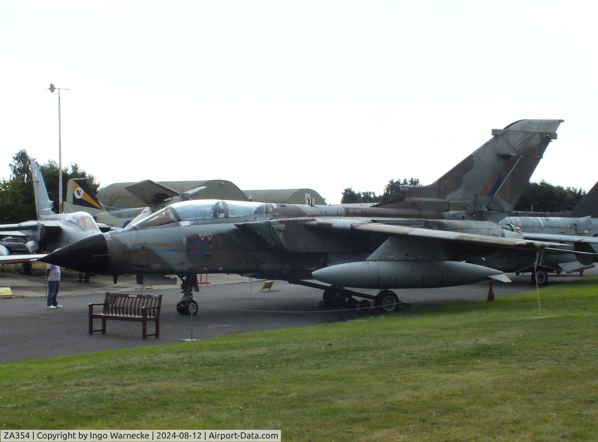 ZA354, 1980 Panavia Tornado GR.1 C/N 030/BS007/3015, Panavia Tornado GR1 at the Yorkshire Air Museum, Elvington