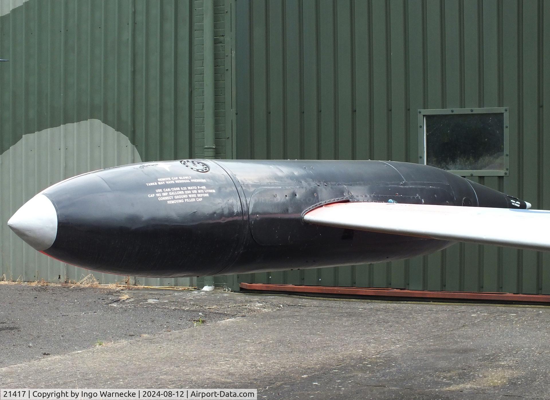 21417, Canadair CT-133 Silver Star 3 C/N T33-417, Canadair CT-133 (T-33) Silver Star 3 at the Yorkshire Air Museum, Elvington