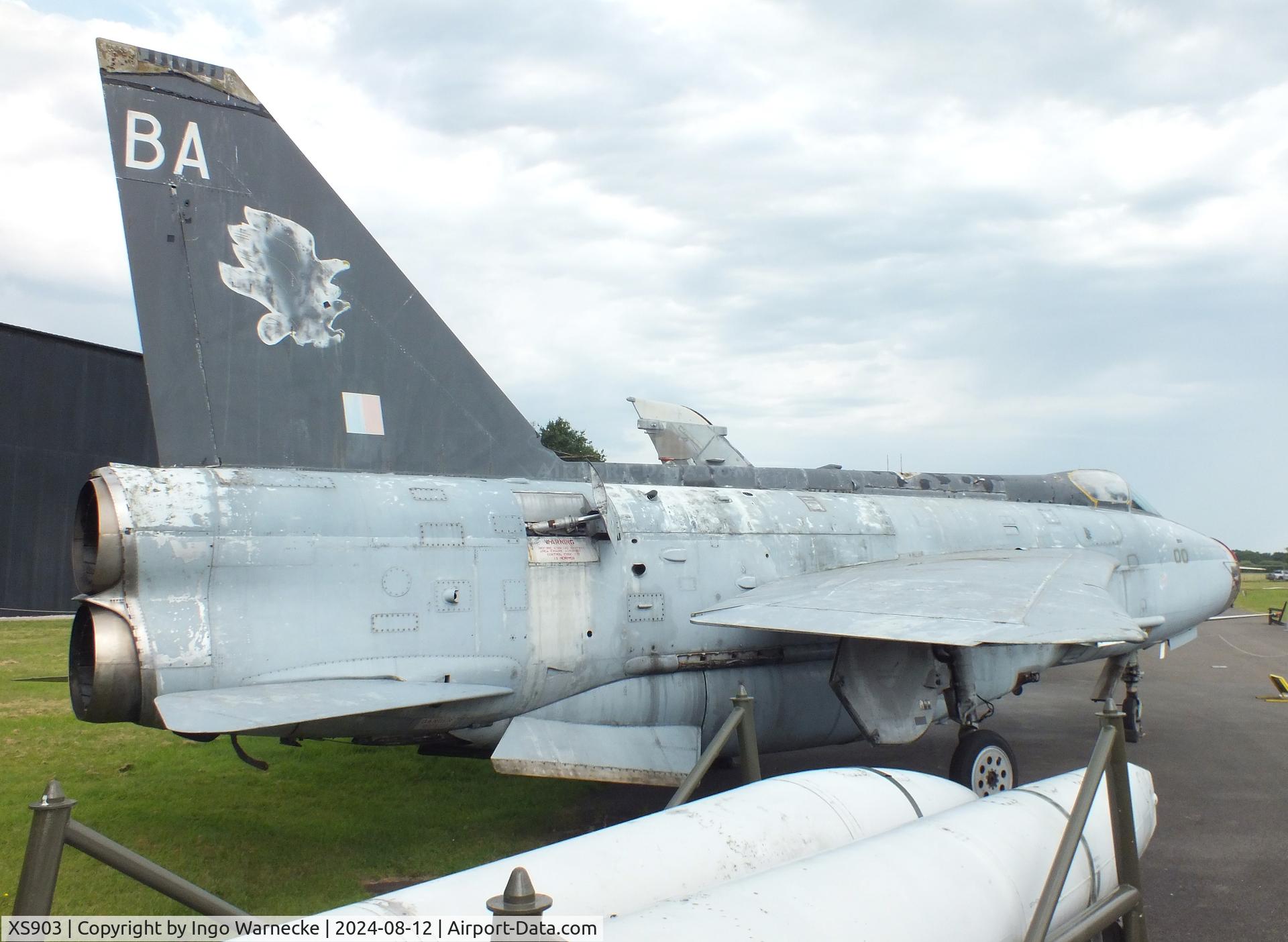XS903, English Electric Lightning F.6 C/N 95249, English Electric Lightning F6 at the Yorkshire Air Museum, Elvington