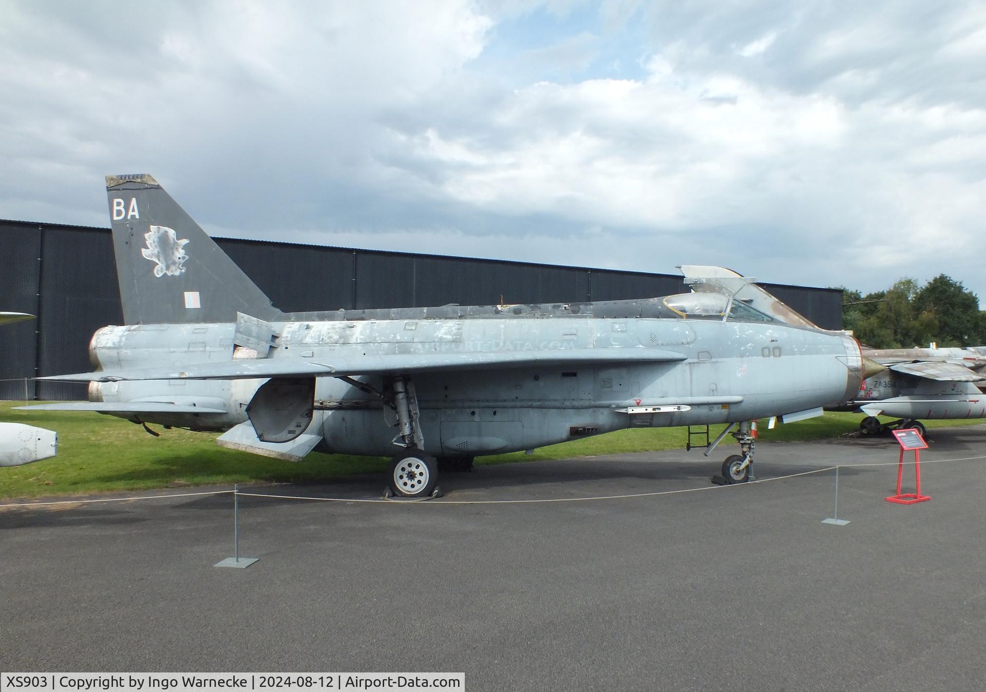 XS903, English Electric Lightning F.6 C/N 95249, English Electric Lightning F6 at the Yorkshire Air Museum, Elvington
