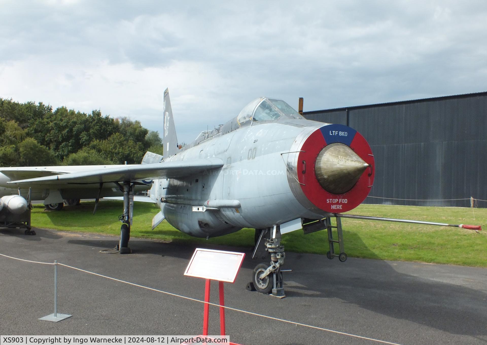 XS903, English Electric Lightning F.6 C/N 95249, English Electric Lightning F6 at the Yorkshire Air Museum, Elvington