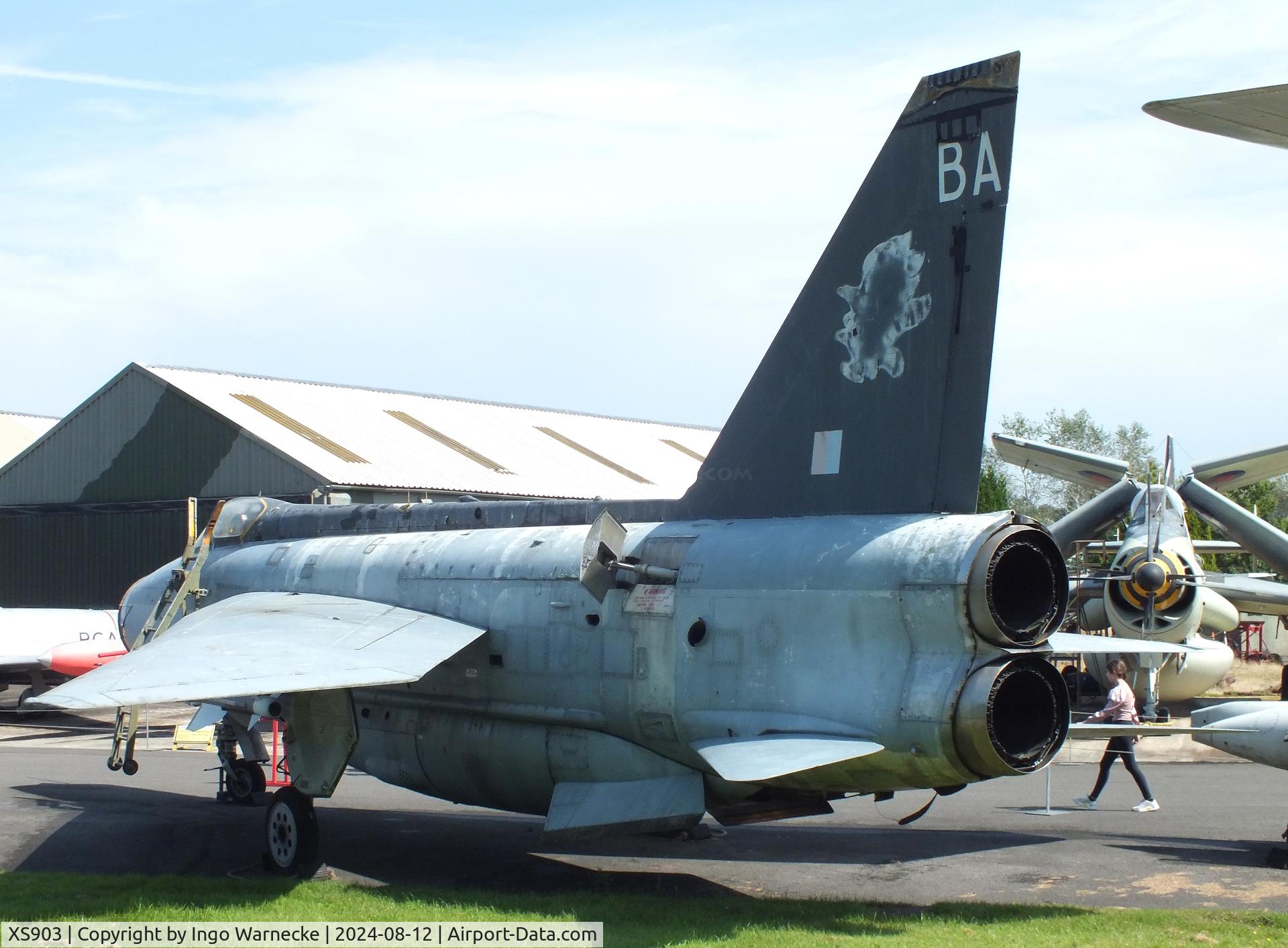 XS903, English Electric Lightning F.6 C/N 95249, English Electric Lightning F6 at the Yorkshire Air Museum, Elvington