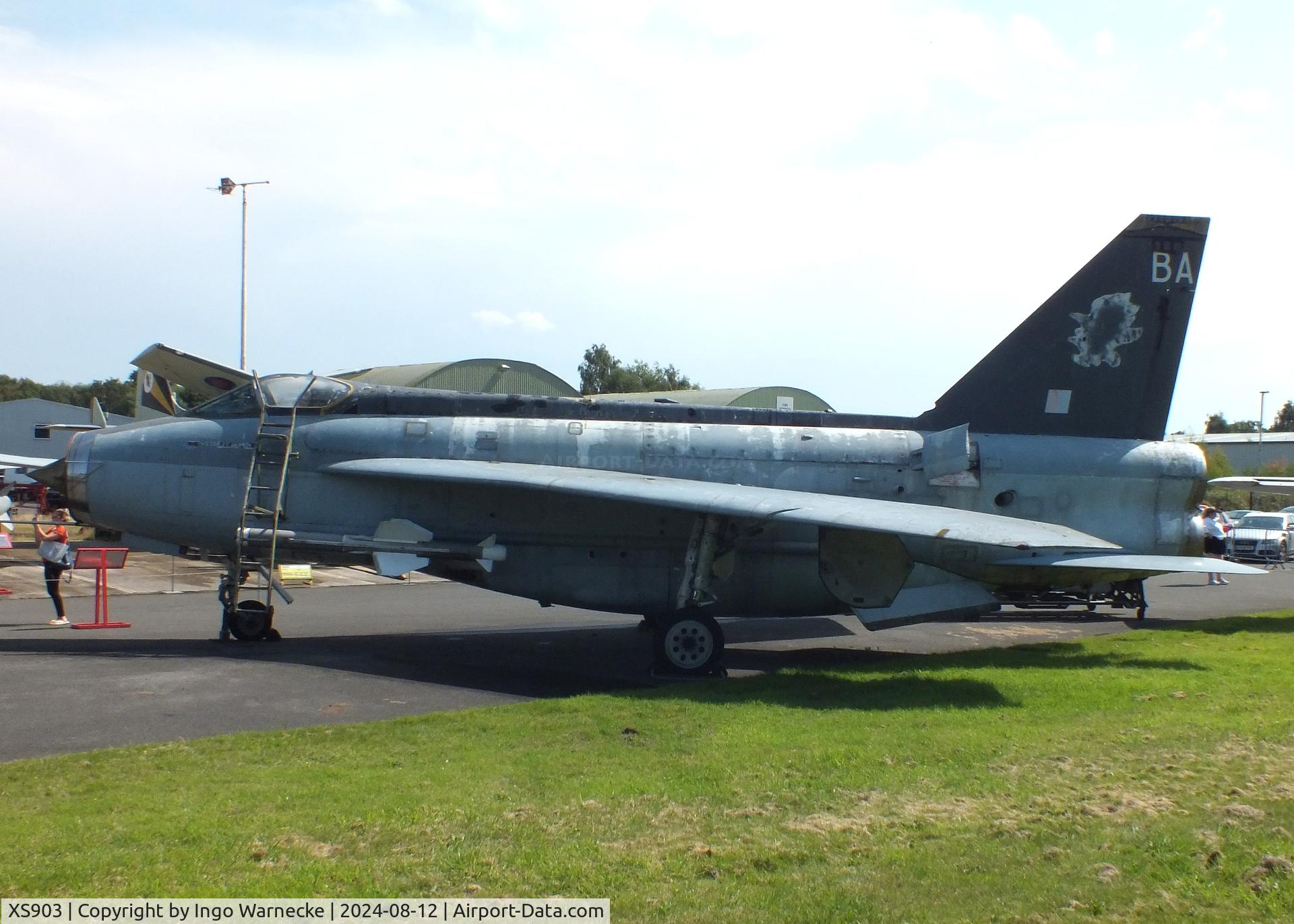 XS903, English Electric Lightning F.6 C/N 95249, English Electric Lightning F6 at the Yorkshire Air Museum, Elvington