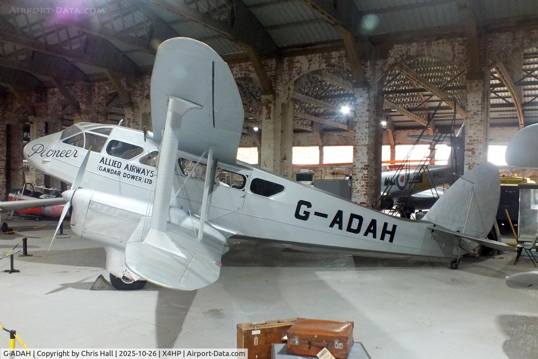 G-ADAH, De Havilland DH-89A Dragon Rapide C/N 6278, Hooton Park 26/10/25