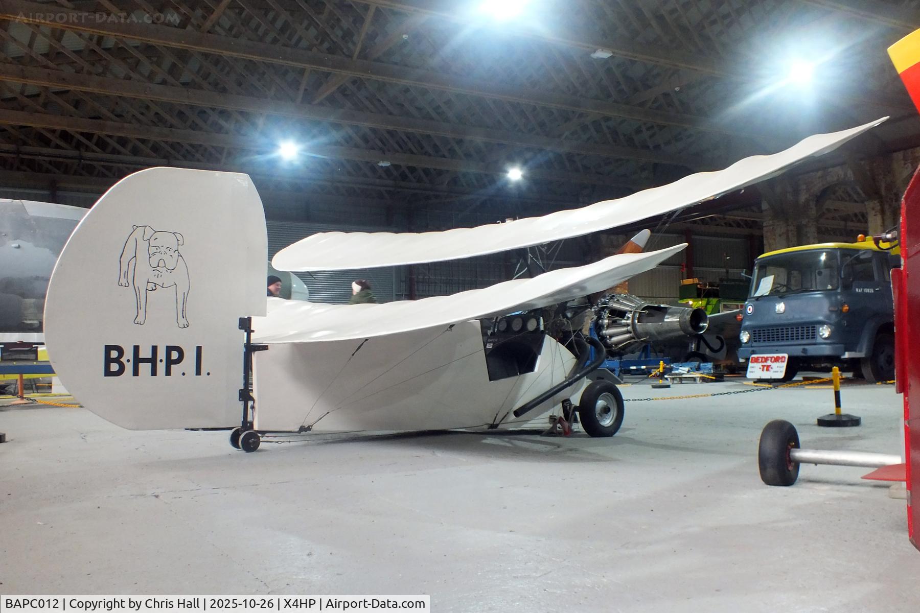 BAPC012, 1936 Mignet HM.14 Pou-du-Ciel C/N BAPC.012, Hooton Park 26/10/25