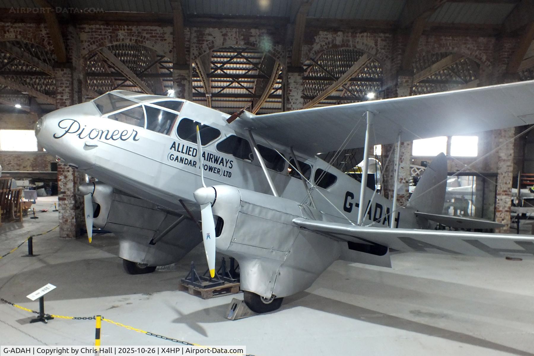G-ADAH, De Havilland DH-89A Dragon Rapide C/N 6278, Hooton Park 26/10/25 G-ADAH, De Havilland DH-89A Dragon Rapide C/N 6278, Hooton Park 26/10/25