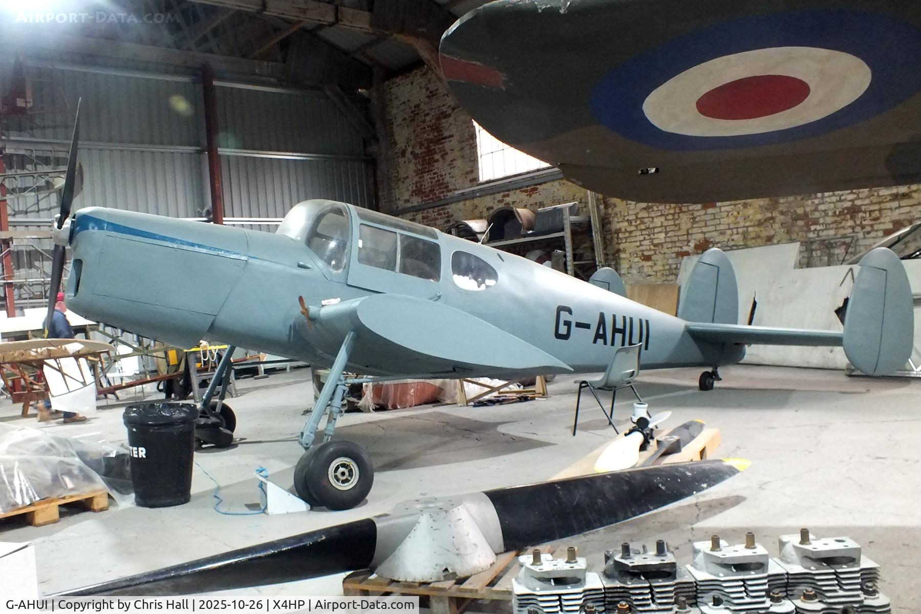G-AHUI, 1946 Miles M38 Messenger 2A C/N 6335, Hooton Park 26/10/25 G-AHUI, 1946 Miles M38 Messenger 2A C/N 6335, Hooton Park 26/10/25