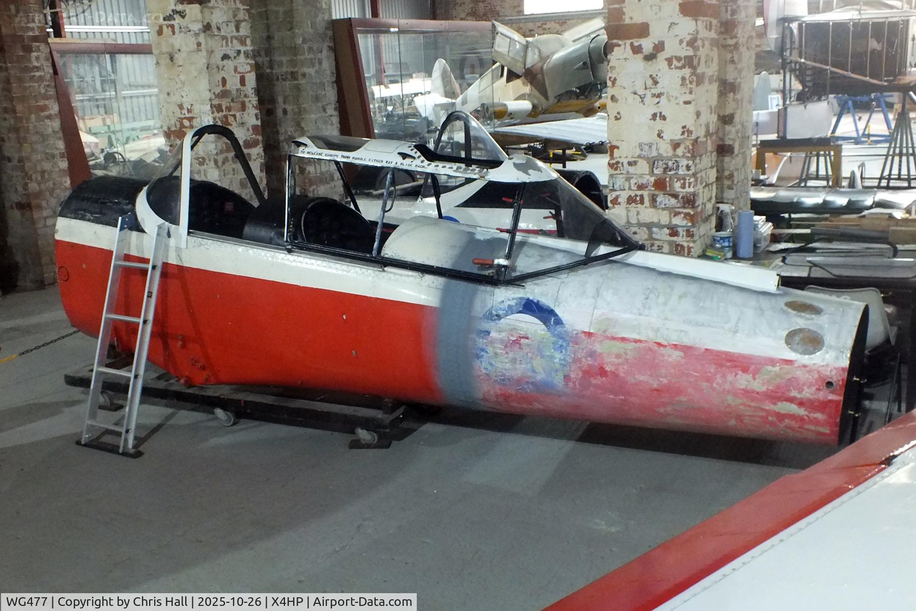 WG477, De Havilland DHC-1 Chipmunk T.10 C/N C1/0527, Hooton Park 26/10/25 WG477, De Havilland DHC-1 Chipmunk T.10 C/N C1/0527, Hooton Park 26/10/25