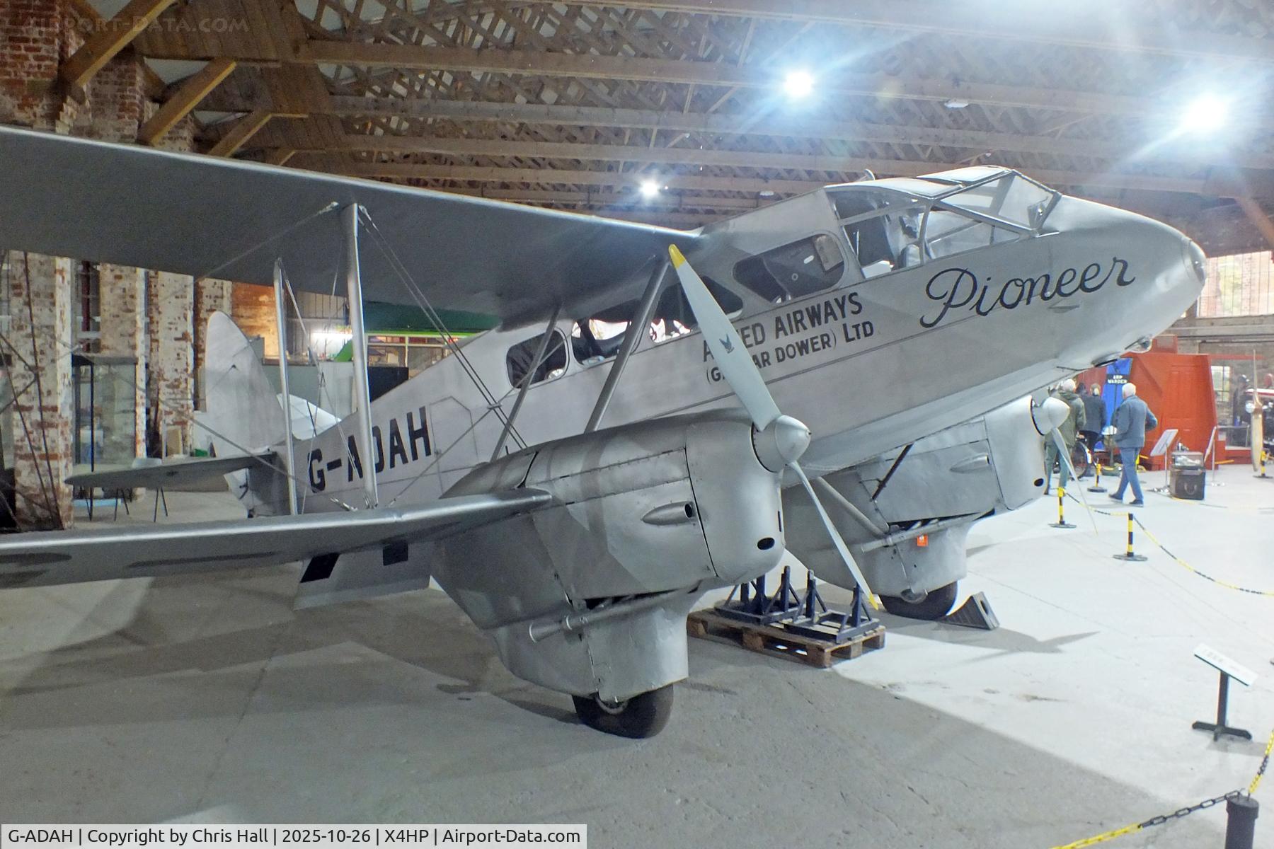 G-ADAH, De Havilland DH-89A Dragon Rapide C/N 6278, Hooton Park 26/10/25 G-ADAH, De Havilland DH-89A Dragon Rapide C/N 6278, Hooton Park 26/10/25