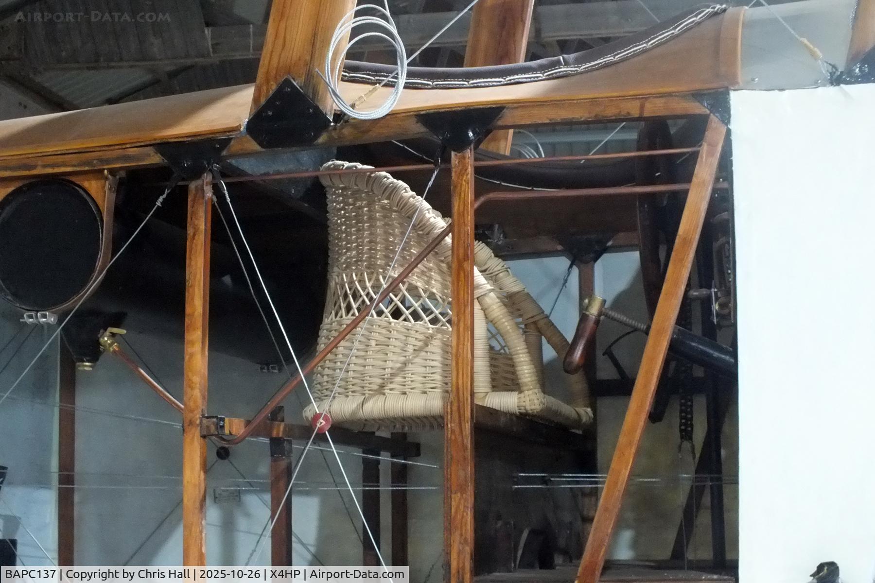 BAPC137, 1978 Sopwith Baby Replica C/N BAPC.137, Hooton Park 26/10/25 BAPC137, 1978 Sopwith Baby Replica C/N BAPC.137, Hooton Park 26/10/25