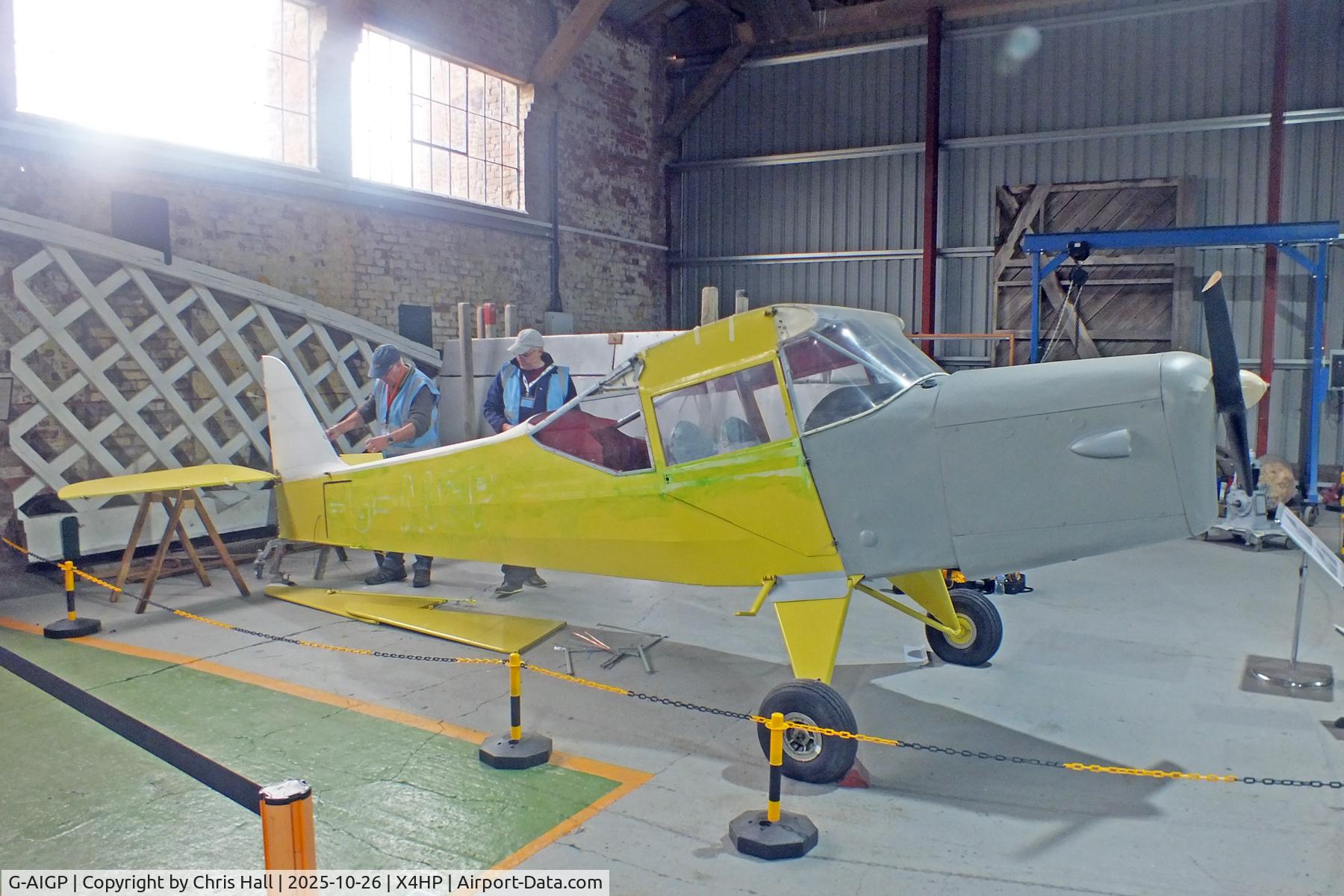 G-AIGP, Auster J-1 Autocrat C/N 2165, Hooton Park 16/10/25 G-AIGP, Auster J-1 Autocrat C/N 2165, Hooton Park 16/10/25