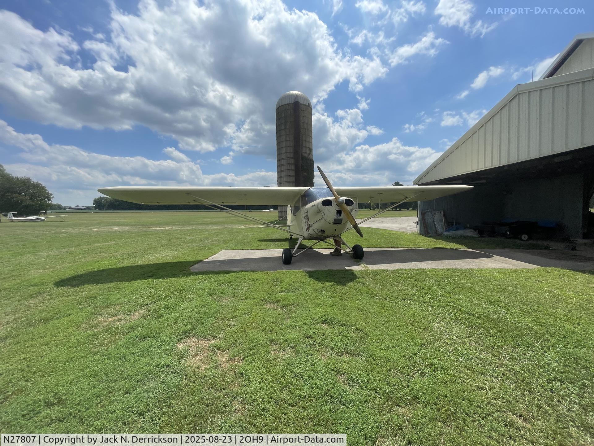 N27807, 1940 Piper J4 C/N 4-1023, First powered solo N27807, 1940 Piper J4 C/N 4-1023, First powered solo