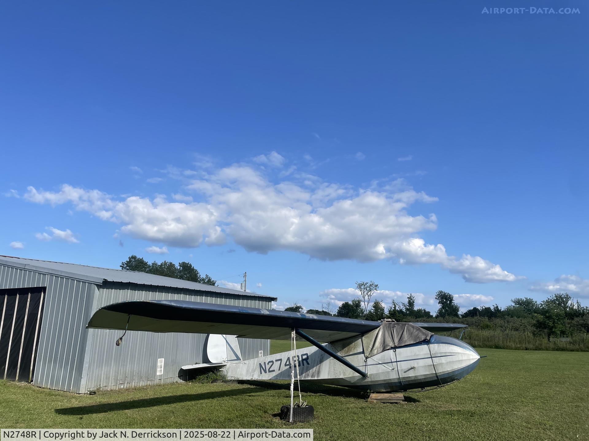 N2748R, 1963 Schweizer SGU 2-22E C/N 168, SGU 2-22E N2748R, 1963 Schweizer SGU 2-22E C/N 168, SGU 2-22E