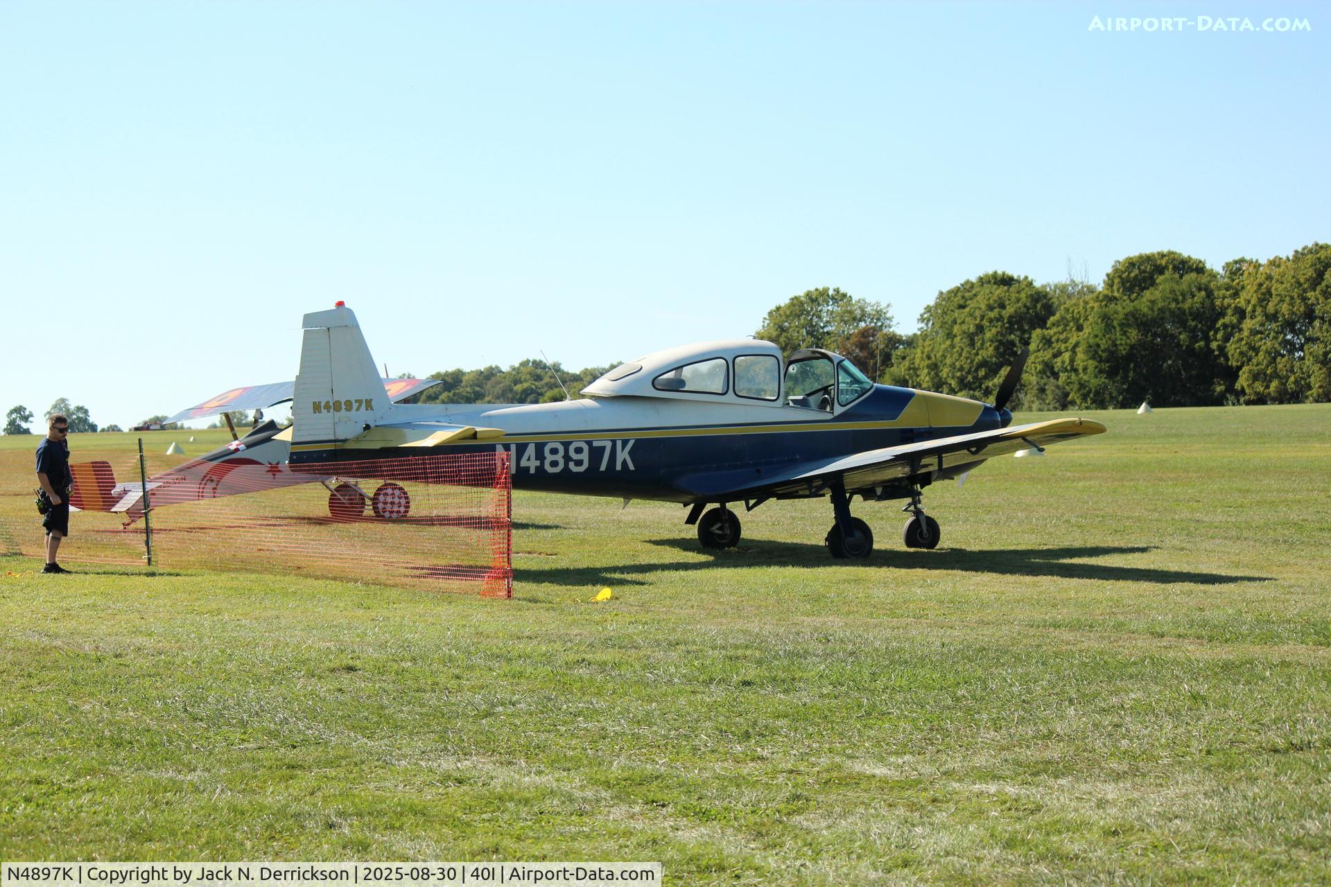 N4897K, 1949 Ryan Navion A C/N NAV-4-1897, 2025 40I airshow