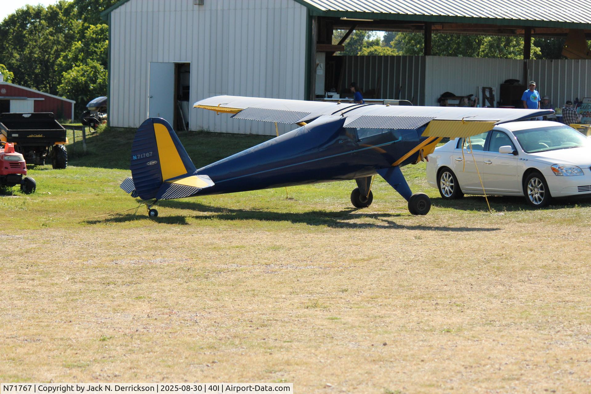 N71767, 1946 Silvaire Luscombe 8A C/N 3194, 2025 40I airshow