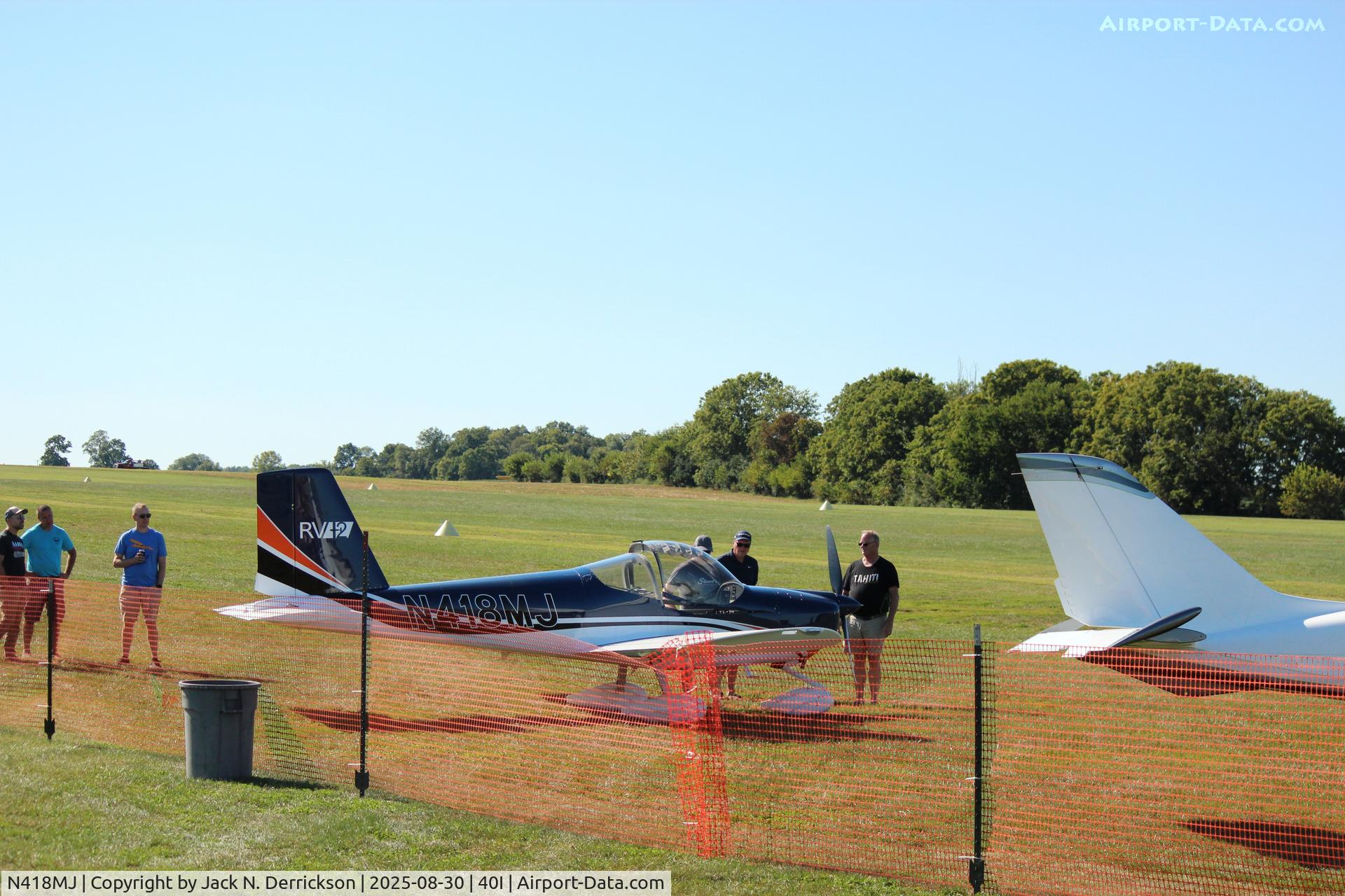 N418MJ, 2018 Vans RV-12 C/N 120812, 2025 40I airshow