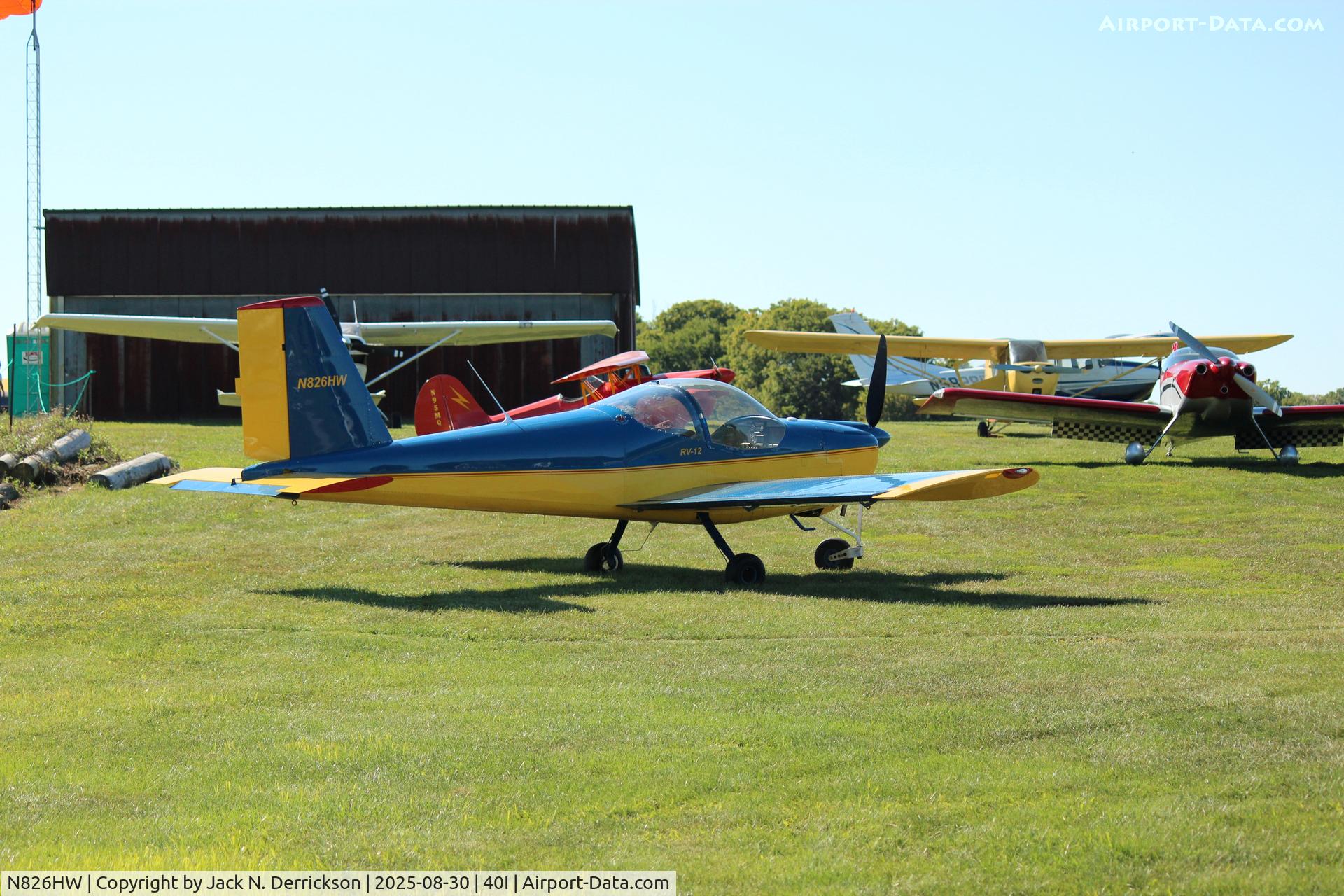 N826HW, Vans RV-12 C/N 120246, 2025 40I airshow