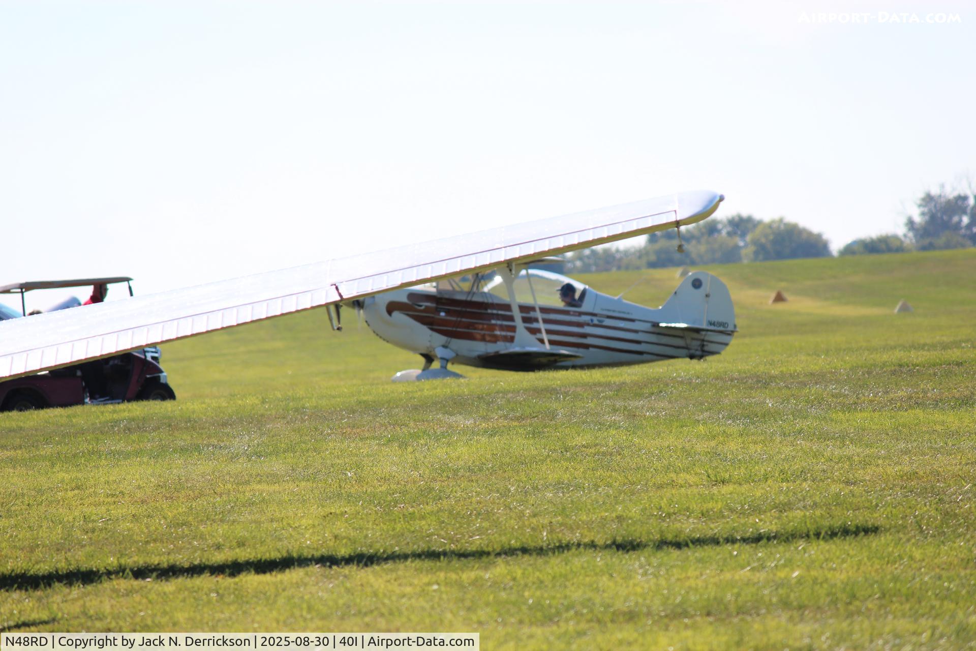 N48RD, 1982 Christen Eagle II C/N 1 (N48RD), 2025 40I airshow N48RD, 1982 Christen Eagle II C/N 1 (N48RD), 2025 40I airshow