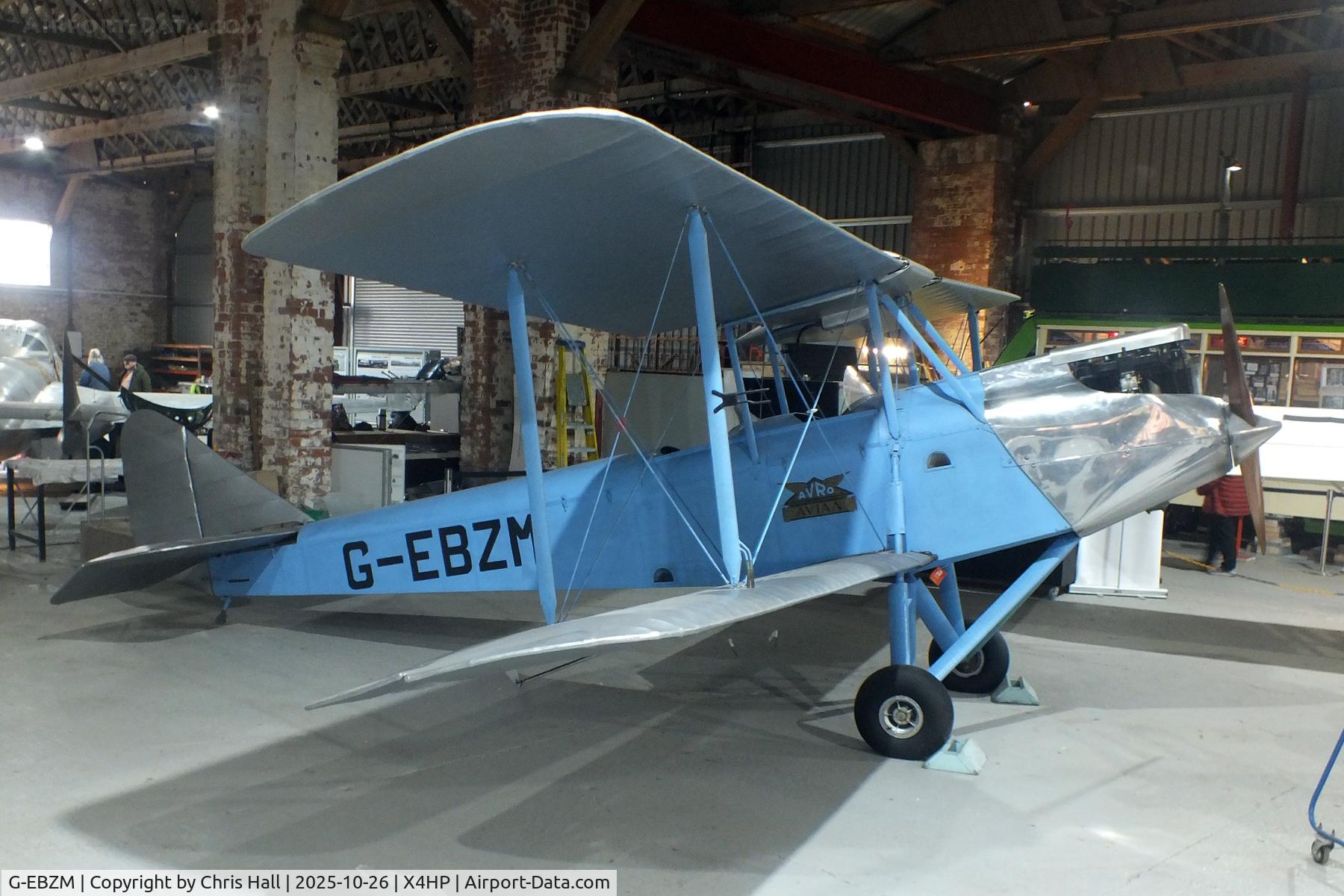 G-EBZM, Avro 594 Avian IIIA C/N 160, Hooton Park 16/10/25 G-EBZM, Avro 594 Avian IIIA C/N 160, Hooton Park 16/10/25