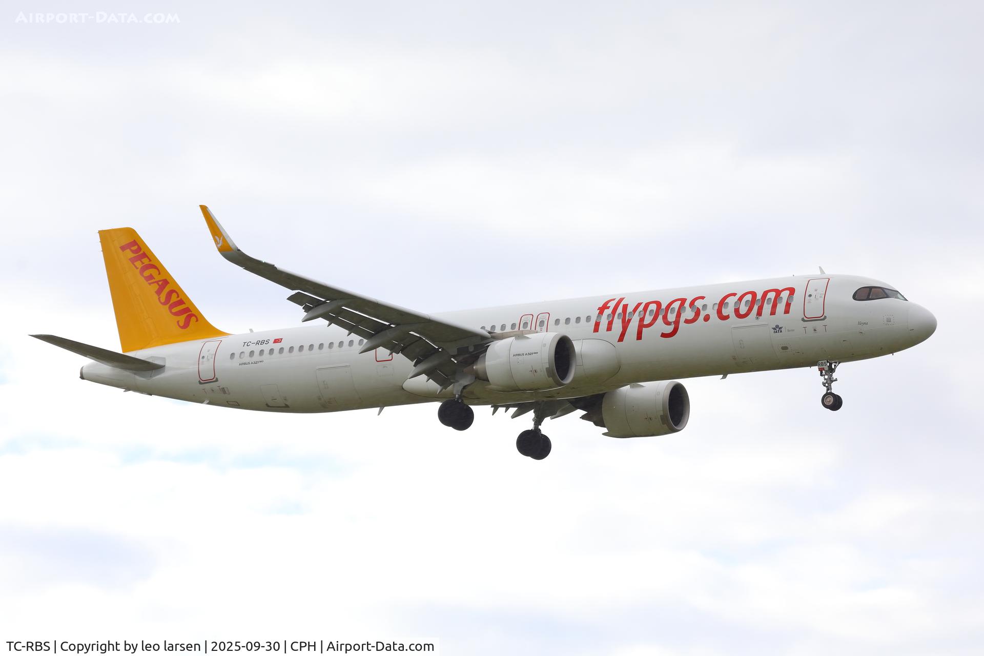 TC-RBS, 2022 Airbus A321-251NX C/N 10953, L/D R-04L