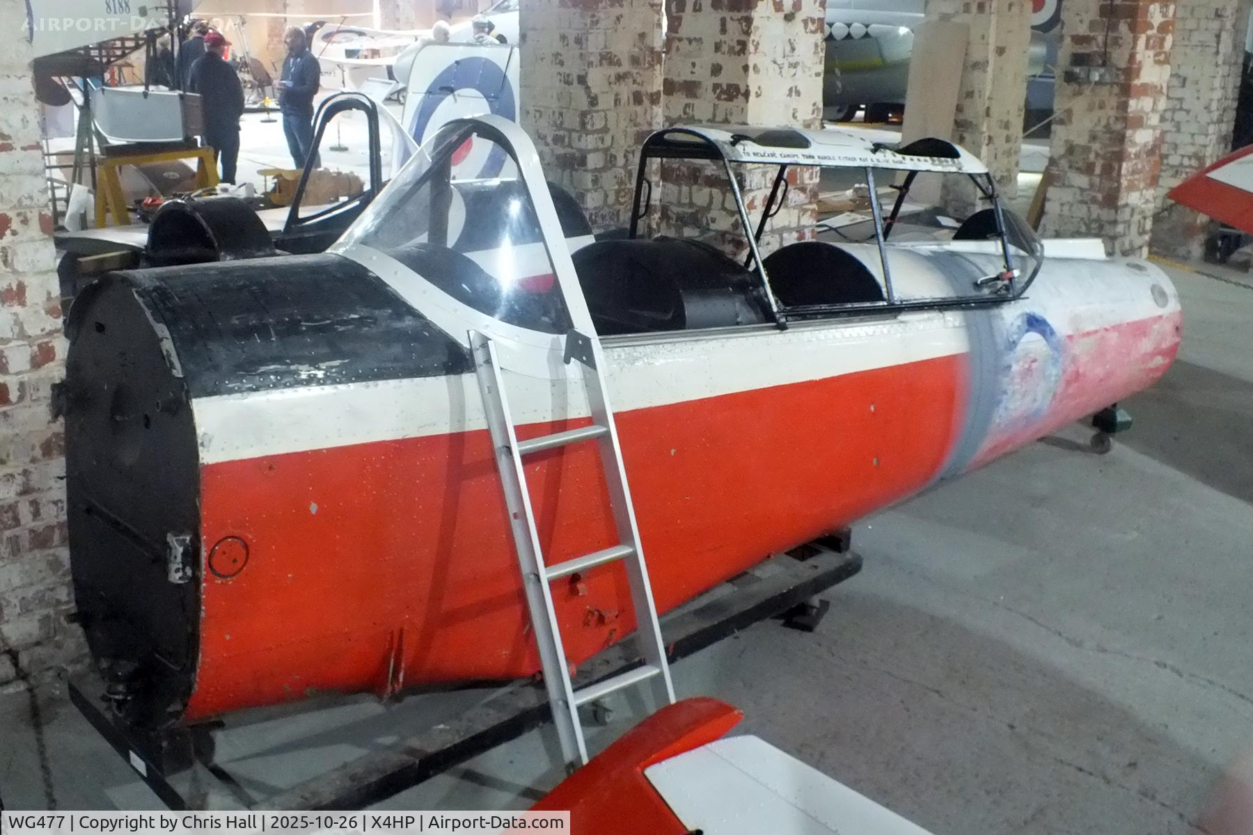 WG477, De Havilland DHC-1 Chipmunk T.10 C/N C1/0527, Hooton Park 16/10/25 WG477, De Havilland DHC-1 Chipmunk T.10 C/N C1/0527, Hooton Park 16/10/25