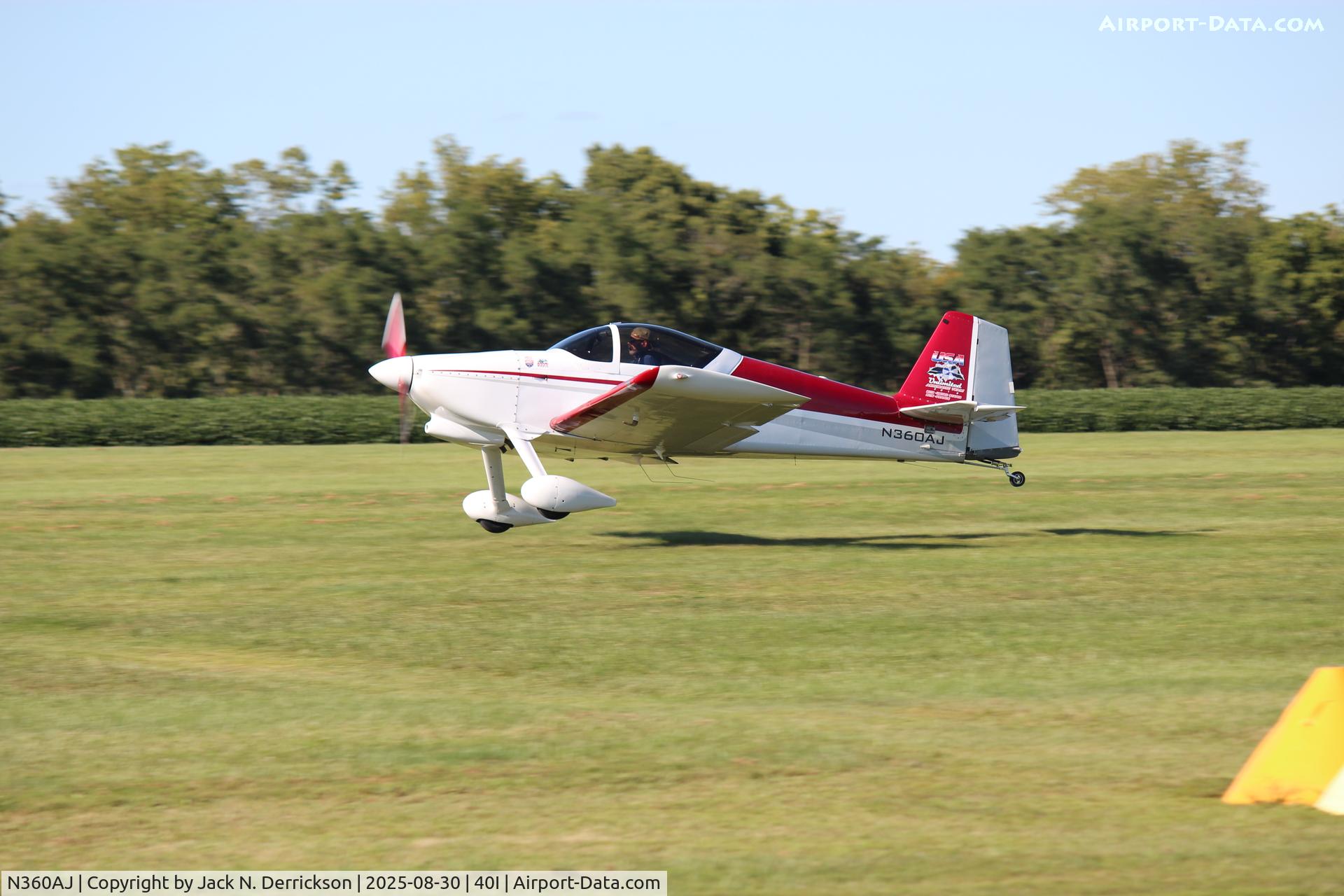 N360AJ, Vans RV-6 C/N 25089, 2025 40I airshow N360AJ, Vans RV-6 C/N 25089, 2025 40I airshow