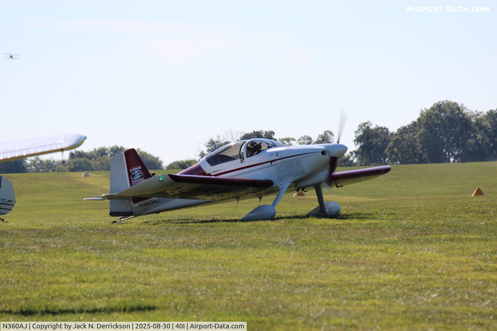 N360AJ, Vans RV-6 C/N 25089, 2025 40I airshow N360AJ, Vans RV-6 C/N 25089, 2025 40I airshow