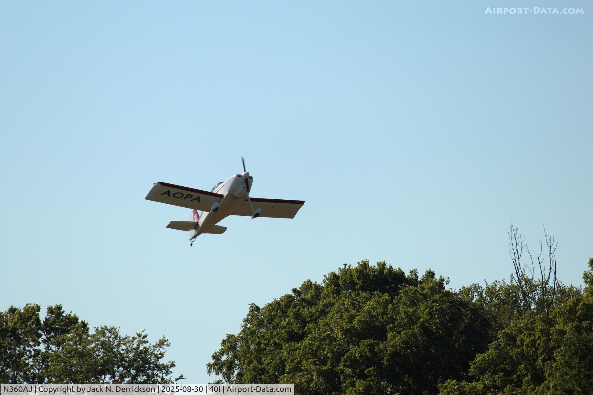 N360AJ, Vans RV-6 C/N 25089, 2025 40I airshow N360AJ, Vans RV-6 C/N 25089, 2025 40I airshow