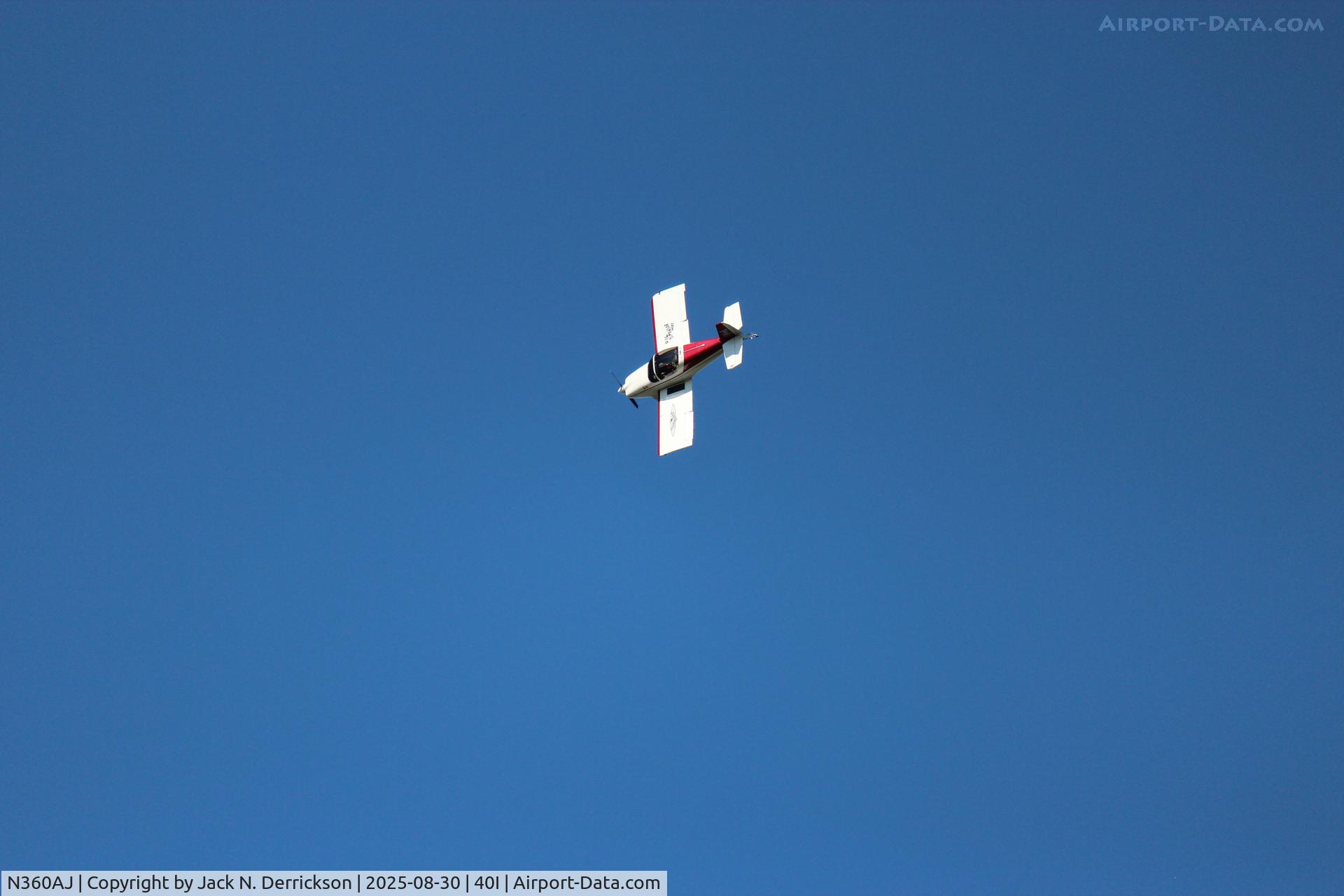 N360AJ, Vans RV-6 C/N 25089, 2025 40I airshow N360AJ, Vans RV-6 C/N 25089, 2025 40I airshow