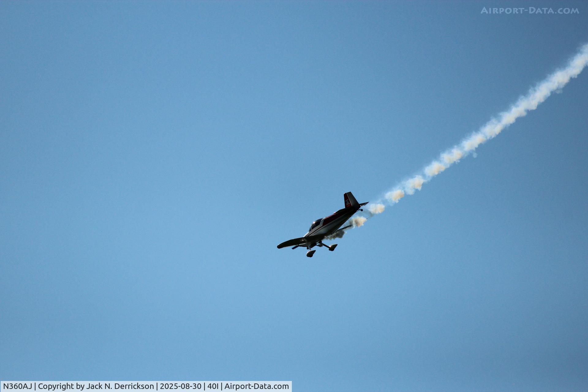 N360AJ, Vans RV-6 C/N 25089, 2025 40I airshow N360AJ, Vans RV-6 C/N 25089, 2025 40I airshow