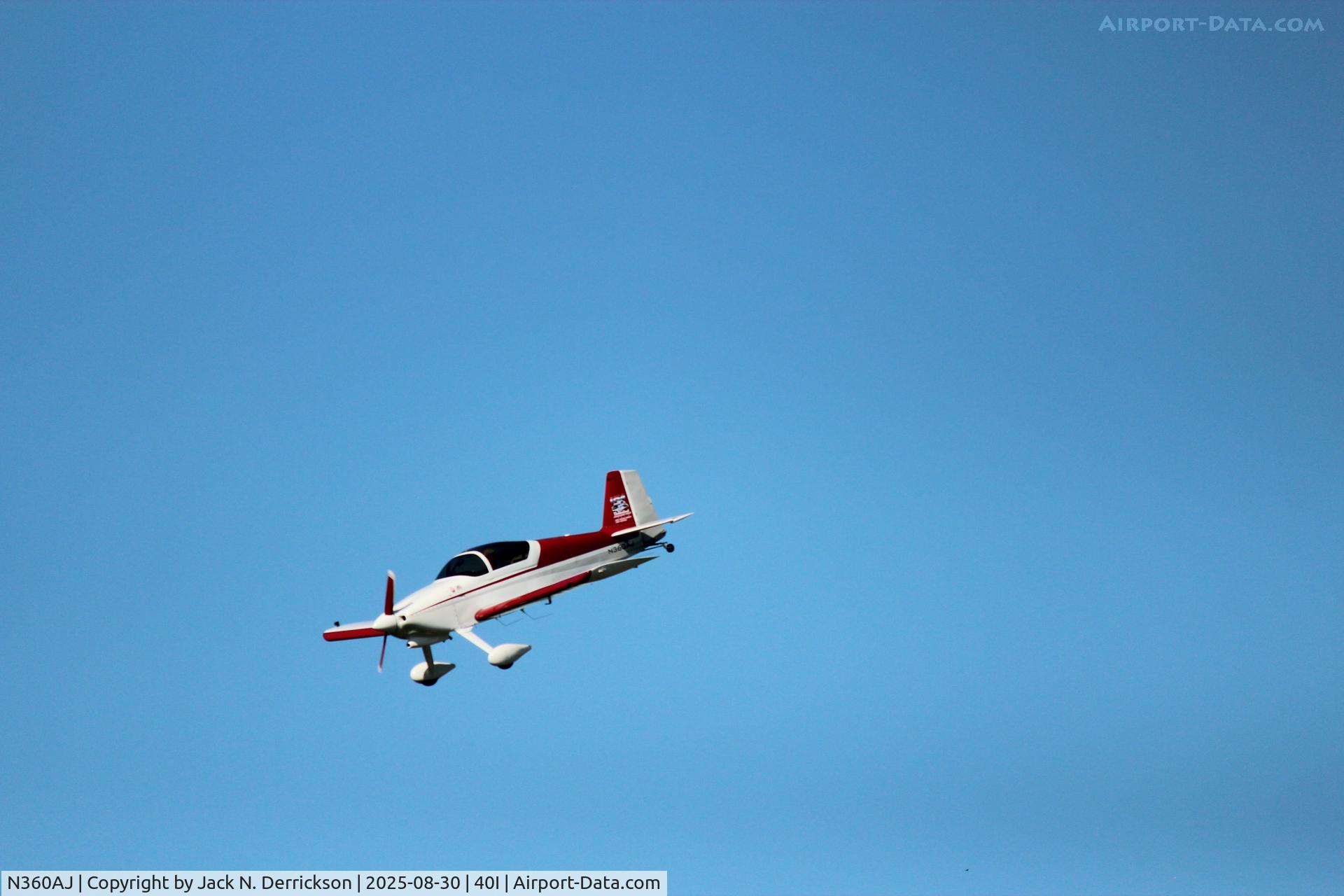 N360AJ, Vans RV-6 C/N 25089, 2025 40I airshow N360AJ, Vans RV-6 C/N 25089, 2025 40I airshow