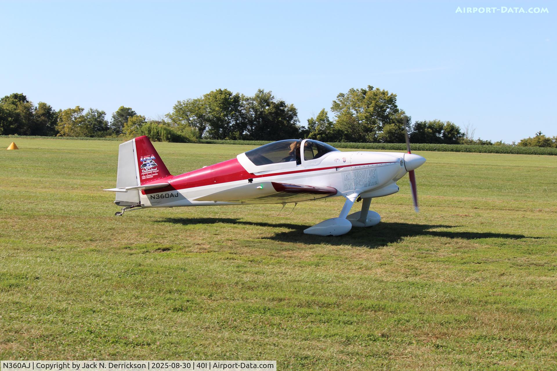 N360AJ, Vans RV-6 C/N 25089, 2025 40I airshow N360AJ, Vans RV-6 C/N 25089, 2025 40I airshow