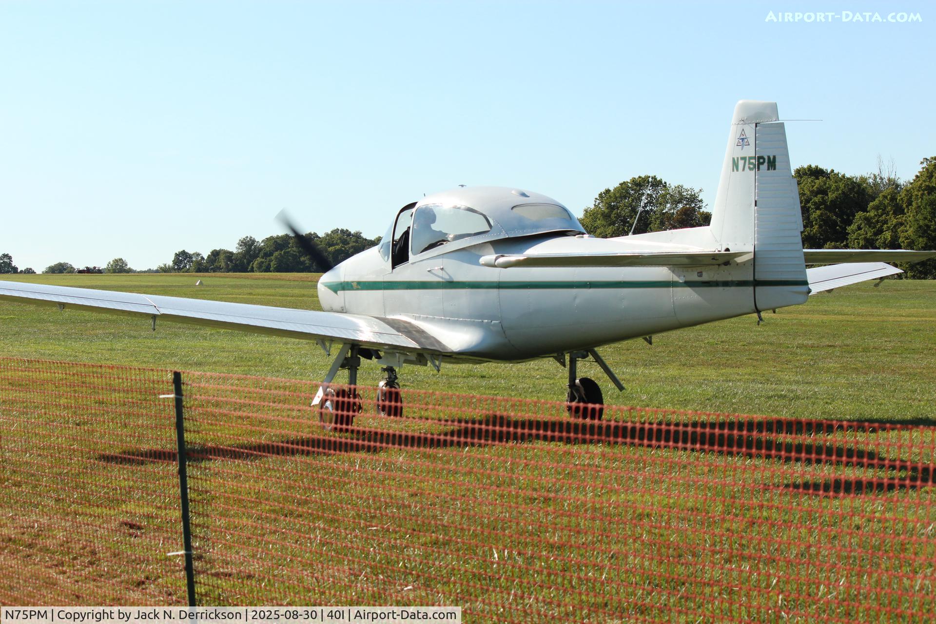N75PM, 1947 North American Navion (NA-145) C/N NAV-4-183, 2025 40I airshow N75PM, 1947 North American Navion (NA-145) C/N NAV-4-183, 2025 40I airshow