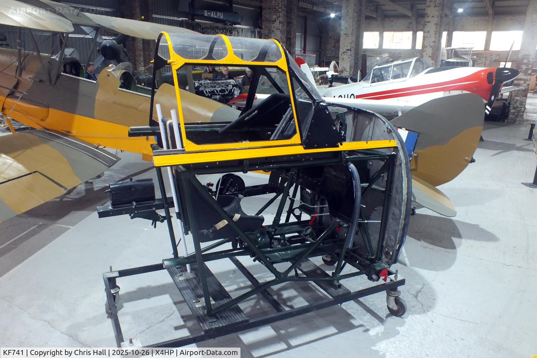 KF741, North American Harvard IIB C/N Unknown KF741, Hooton Park 16/10/25 KF741, North American Harvard IIB C/N Unknown KF741, Hooton Park 16/10/25