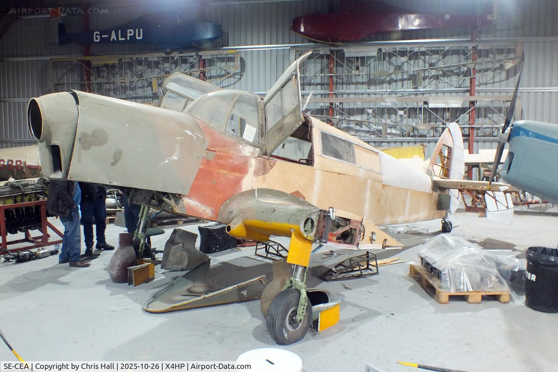 SE-CEA, 1944 Percical P.31 Proctor IV C/N H772, Hooton Park 16/10/25 SE-CEA, 1944 Percical P.31 Proctor IV C/N H772, Hooton Park 16/10/25