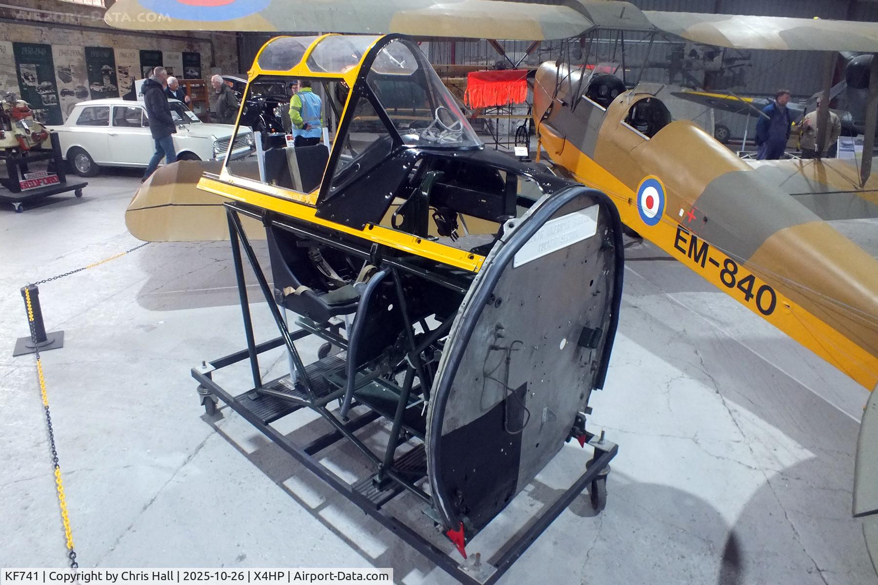 KF741, North American Harvard IIB C/N Unknown KF741, Hooton Park 16/10/25 KF741, North American Harvard IIB C/N Unknown KF741, Hooton Park 16/10/25