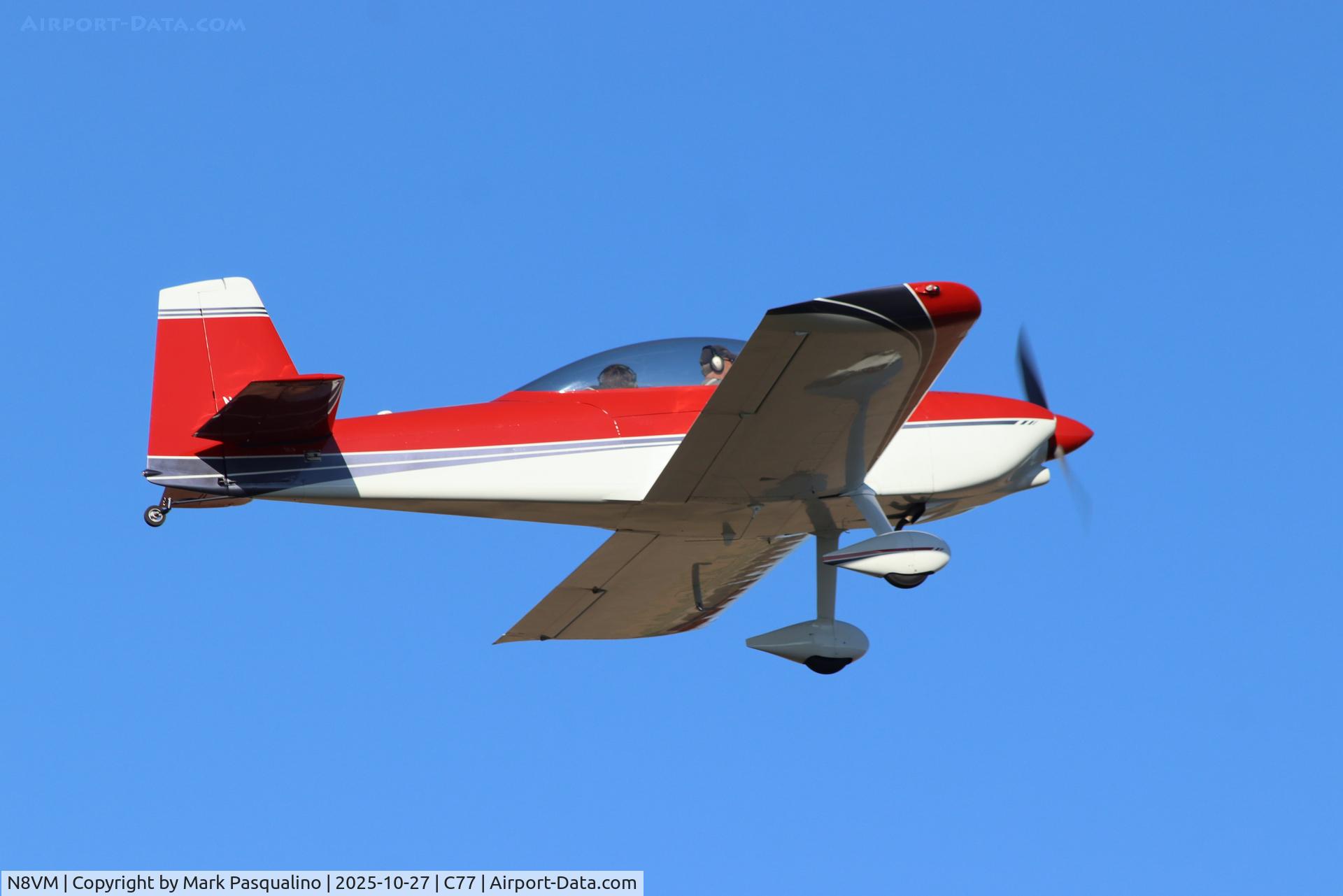 N8VM, 2001 Vans RV-8 C/N 80051, Vans V-8