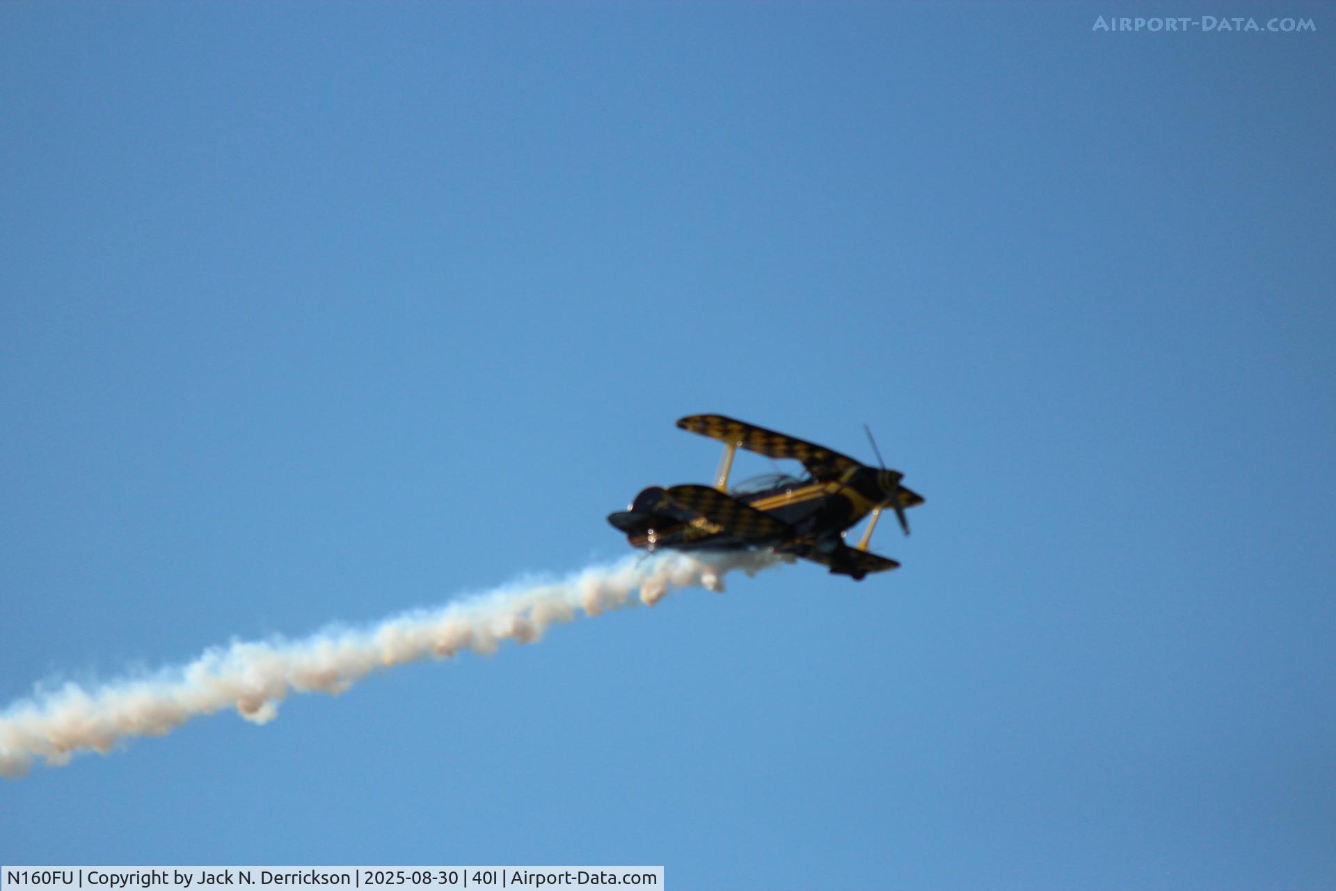 N160FU, 1983 Aerotek Pitts S-2B Special C/N 5021, 2025 40I Airshow N160FU, 1983 Aerotek Pitts S-2B Special C/N 5021, 2025 40I Airshow