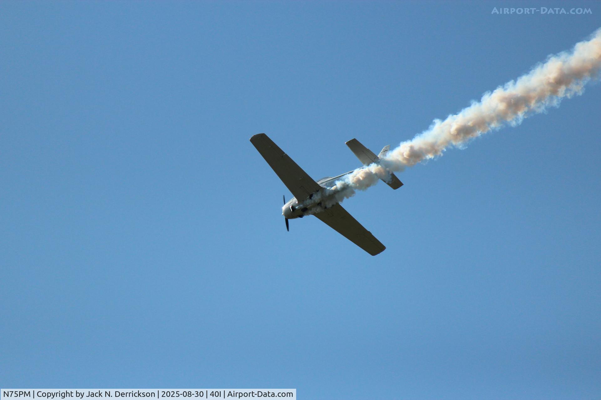 N75PM, 1947 North American Navion (NA-145) C/N NAV-4-183, 2025 40I Airshow N75PM, 1947 North American Navion (NA-145) C/N NAV-4-183, 2025 40I Airshow