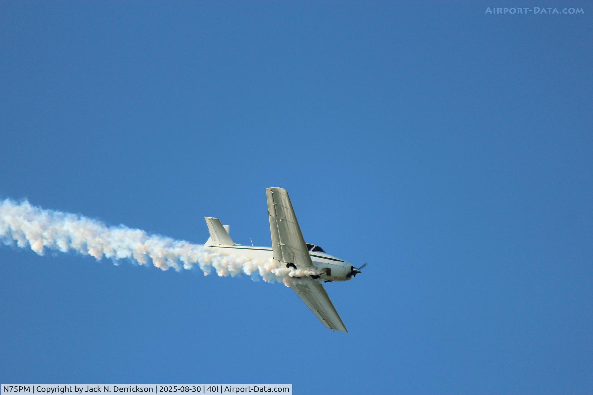 N75PM, 1947 North American Navion (NA-145) C/N NAV-4-183, 2025 40I Airshow N75PM, 1947 North American Navion (NA-145) C/N NAV-4-183, 2025 40I Airshow