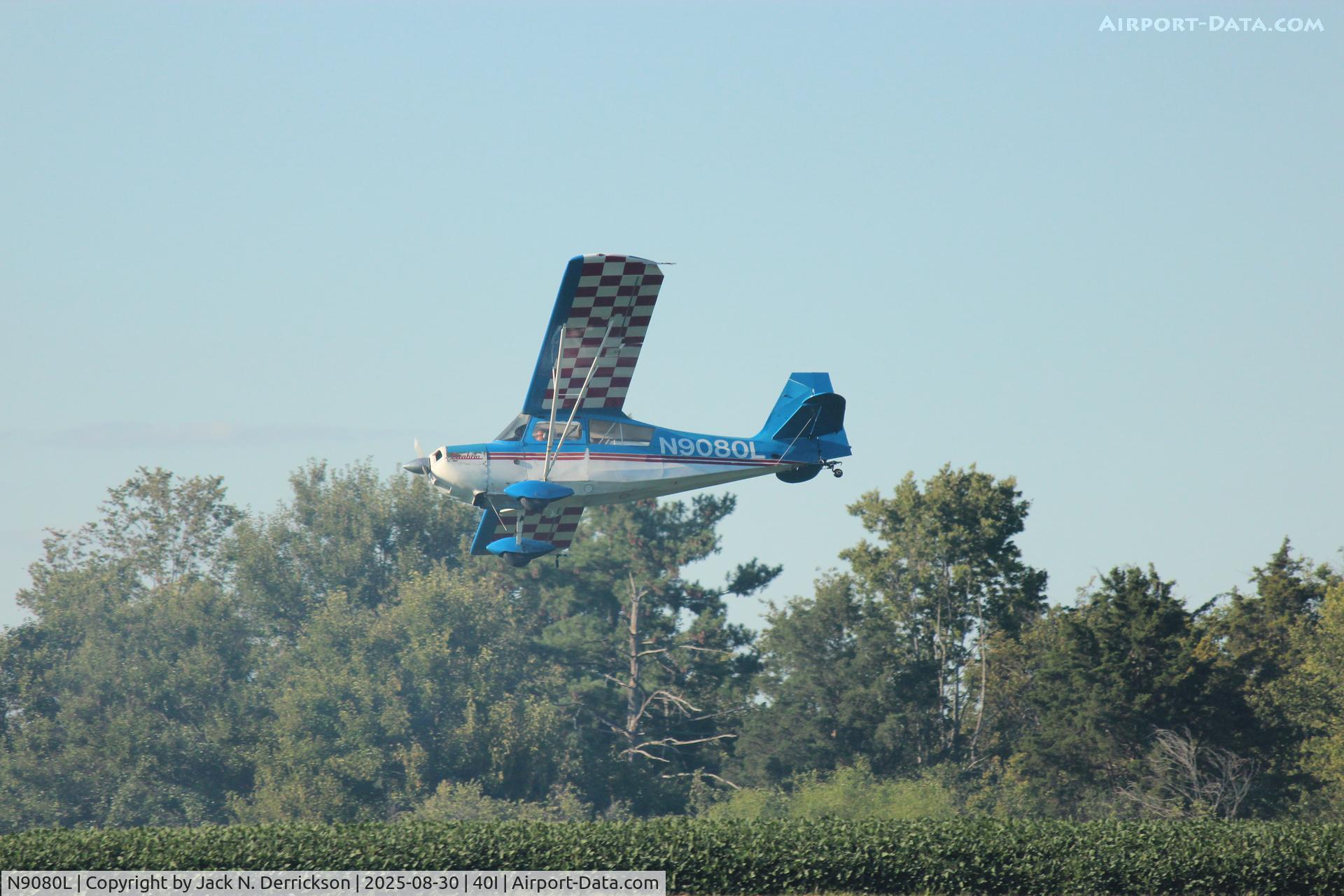 N9080L, 1970 Champion 7KCAB C/N 255-70, 2025 40I Airshow N9080L, 1970 Champion 7KCAB C/N 255-70, 2025 40I Airshow