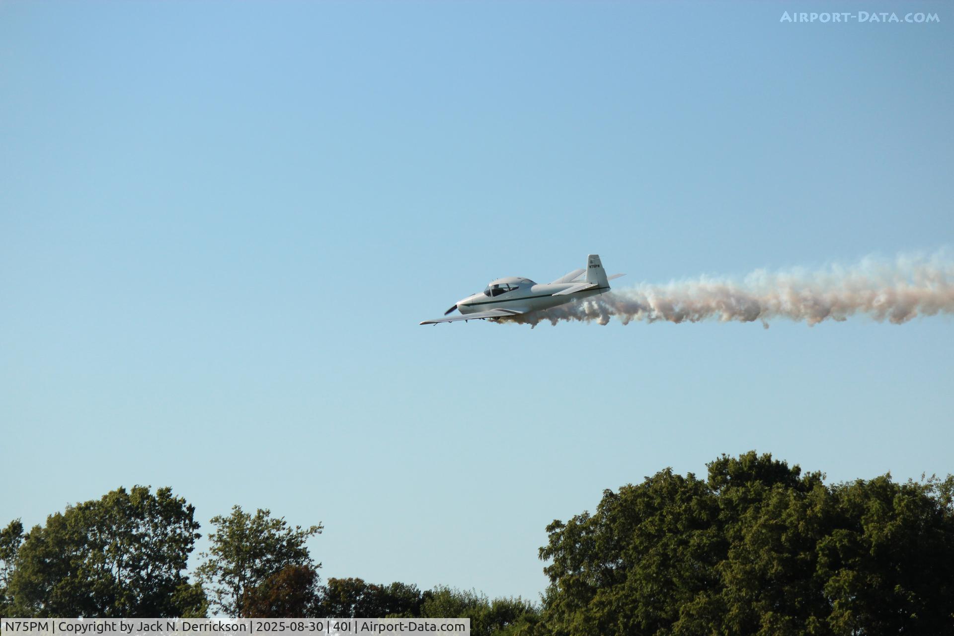 N75PM, 1947 North American Navion (NA-145) C/N NAV-4-183, 2025 40I Airshow N75PM, 1947 North American Navion (NA-145) C/N NAV-4-183, 2025 40I Airshow
