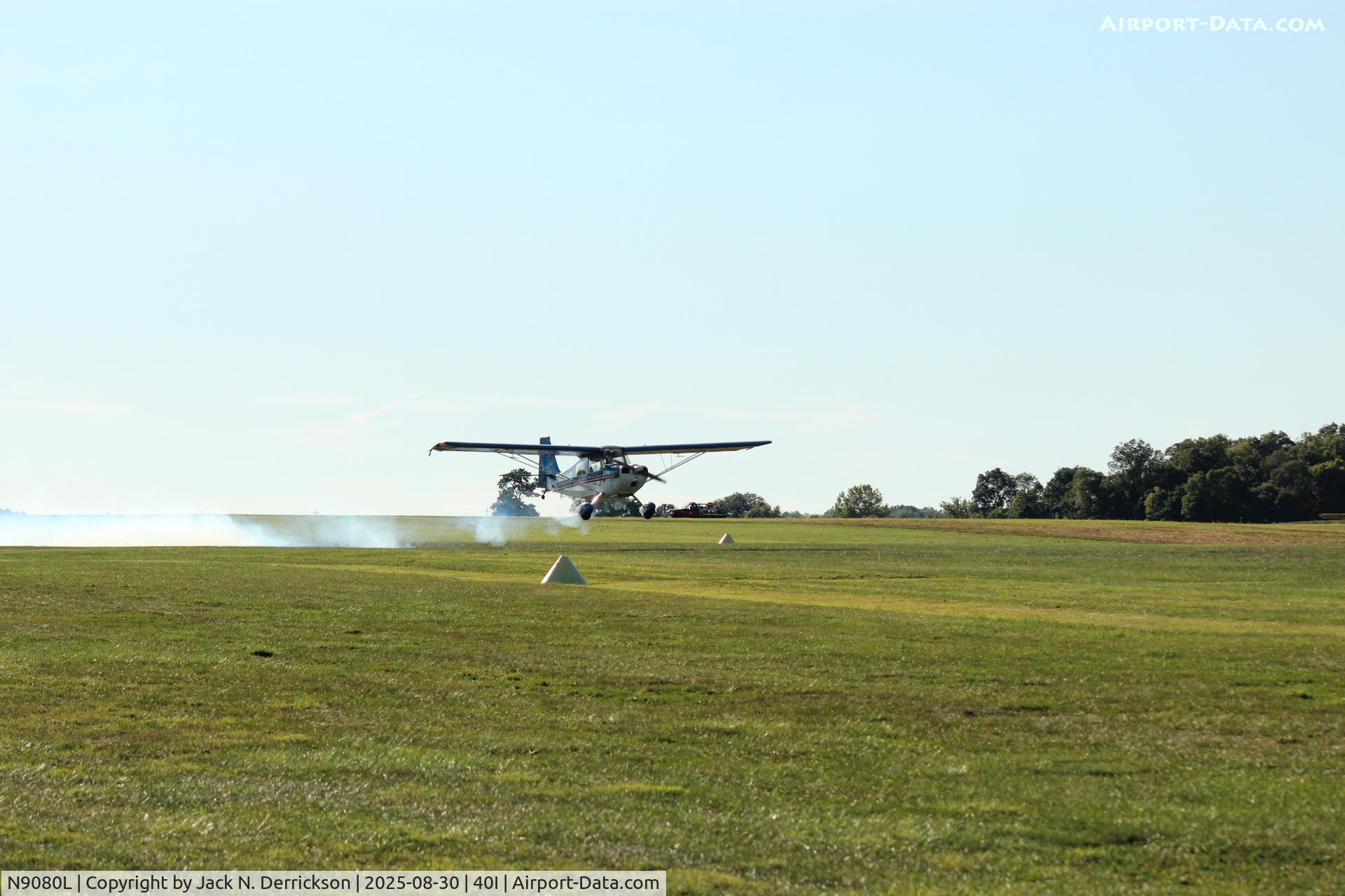 N9080L, 1970 Champion 7KCAB C/N 255-70, 2025 40I Airshow N9080L, 1970 Champion 7KCAB C/N 255-70, 2025 40I Airshow