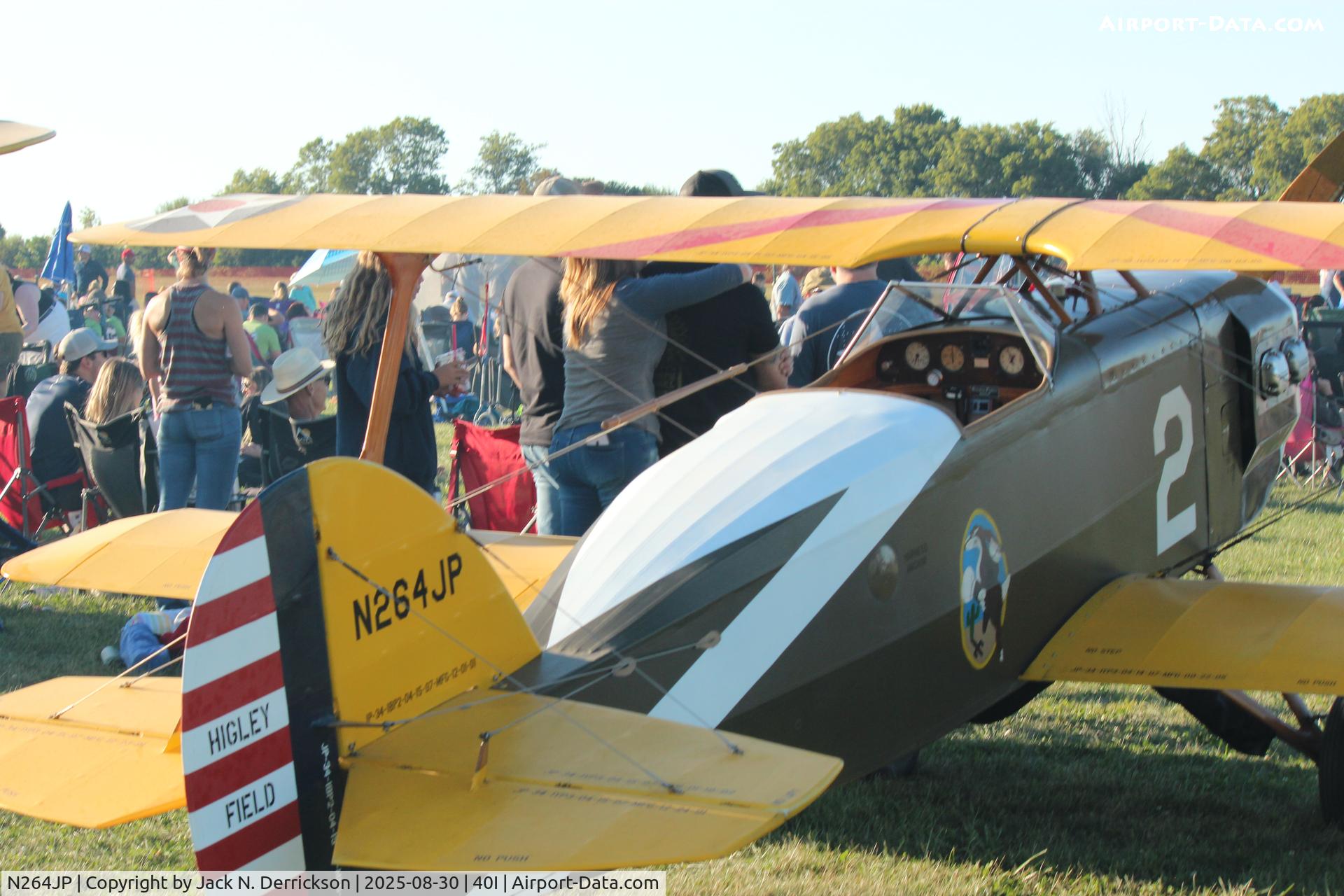 N264JP, 1999 Wolf W-11 Boredom Fighter C/N JP1, 2025 40I Airshow N264JP, 1999 Wolf W-11 Boredom Fighter C/N JP1, 2025 40I Airshow