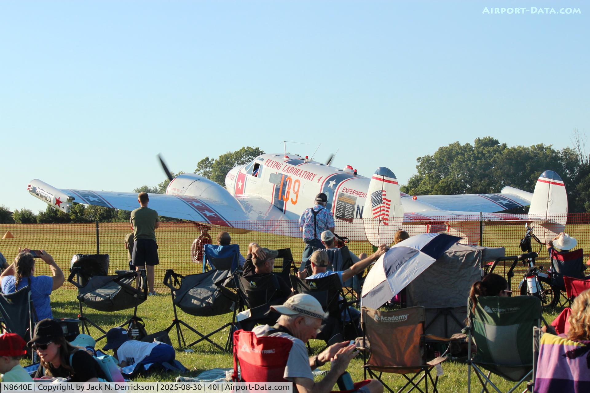 N8640E, Beech C-45H Expeditor C/N AF-510, 2025 40I Airshow N8640E, Beech C-45H Expeditor C/N AF-510, 2025 40I Airshow